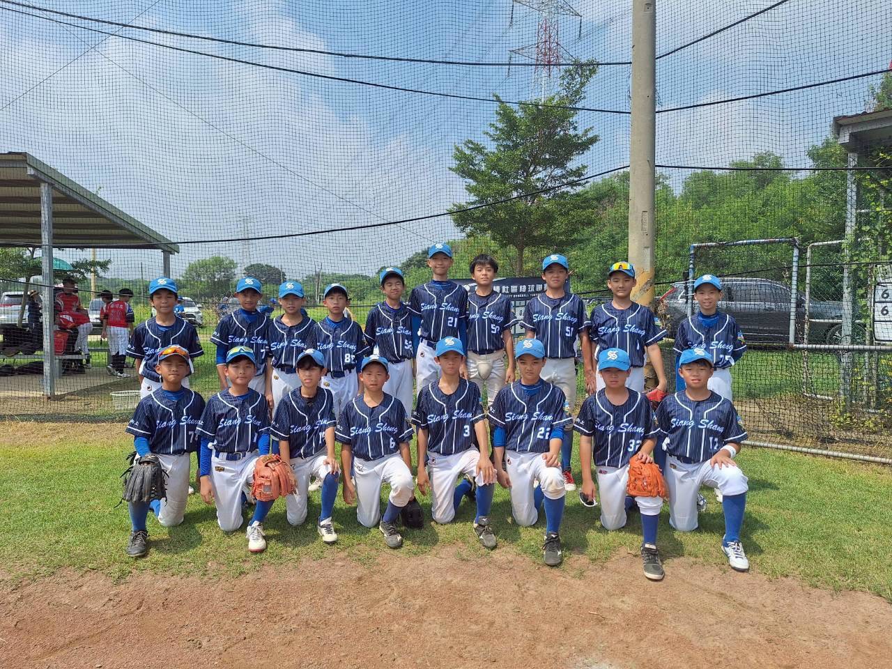 台中向上國一陣容整齊。台中向上提供