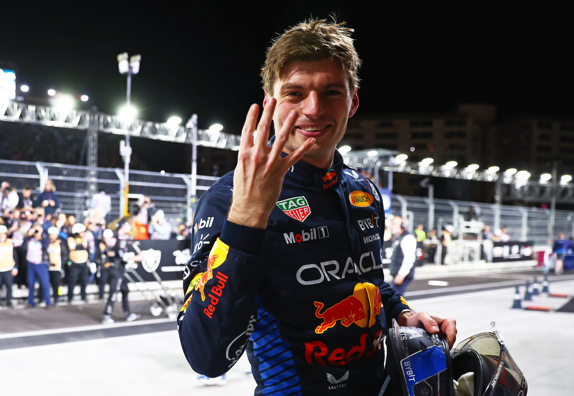 四屆F1世界冠軍維斯塔潘（Max Verstappen）今投下震撼彈。資料照片
