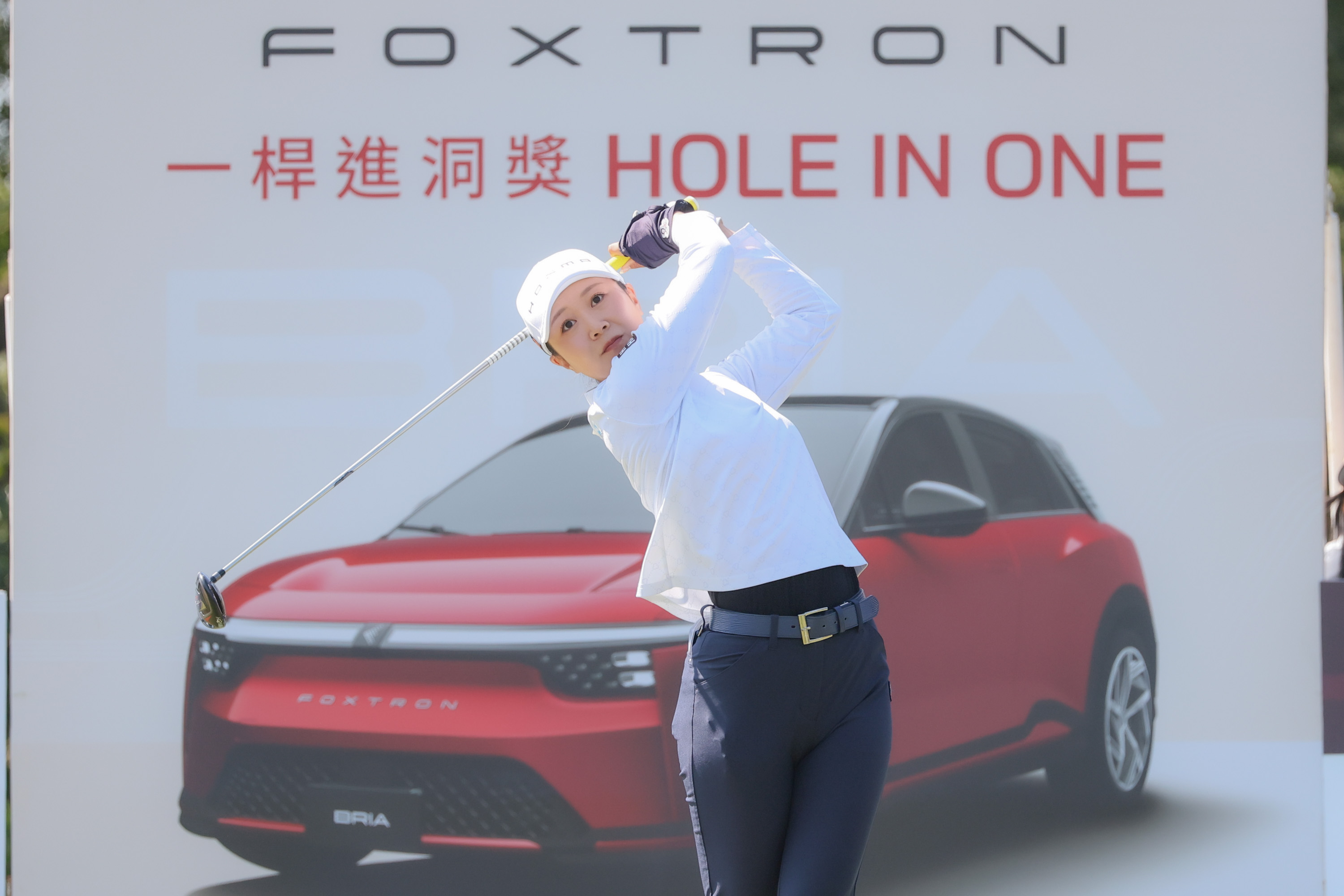 日本選手金澤志奈以三回合總桿217桿暫居並列第二。Tlpga／葉勇宏攝