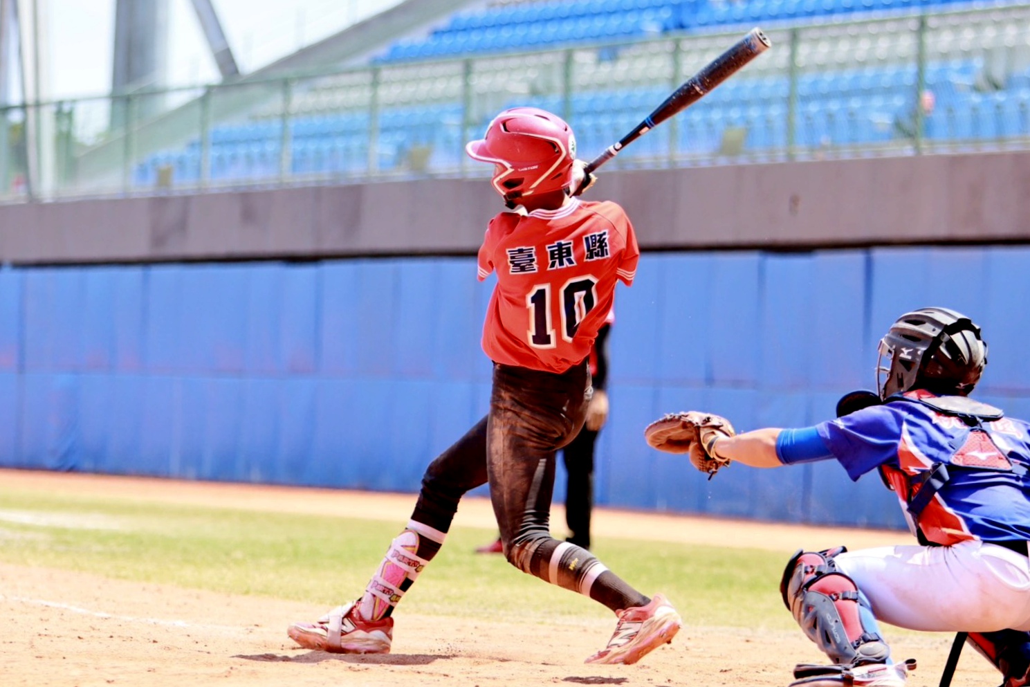 林恩8局再見安打。學生棒聯提供