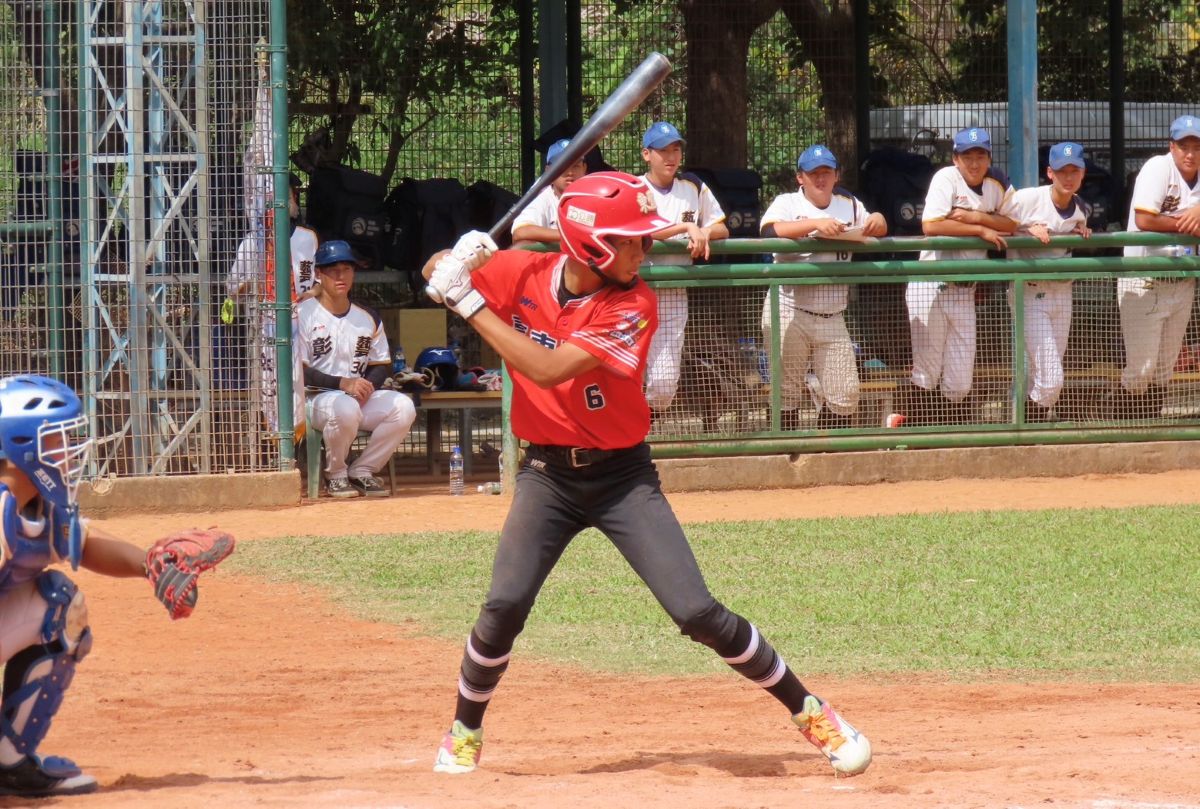 賴品叡狂敲4安打。學生棒聯提供