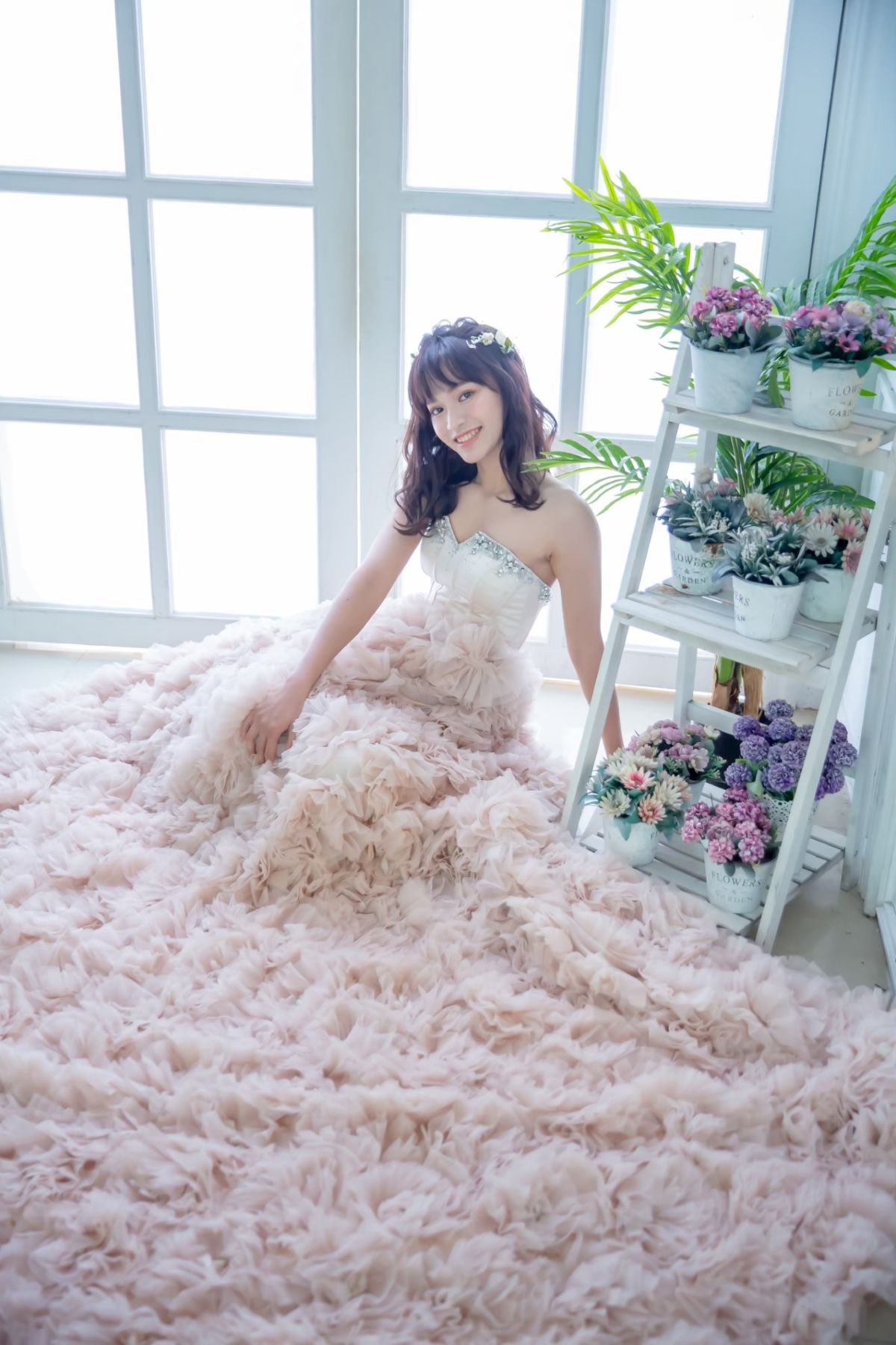 因為IG上這張白紗照,讓王靖蓉迅速在日本格鬥界走紅。王靖蓉提供