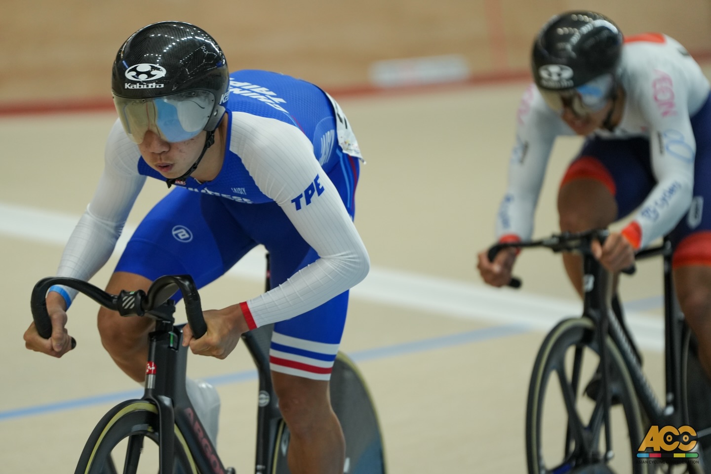 青男組林宜寬以3金1銀成績最佳。摘自Asian Cycling Confederation臉書