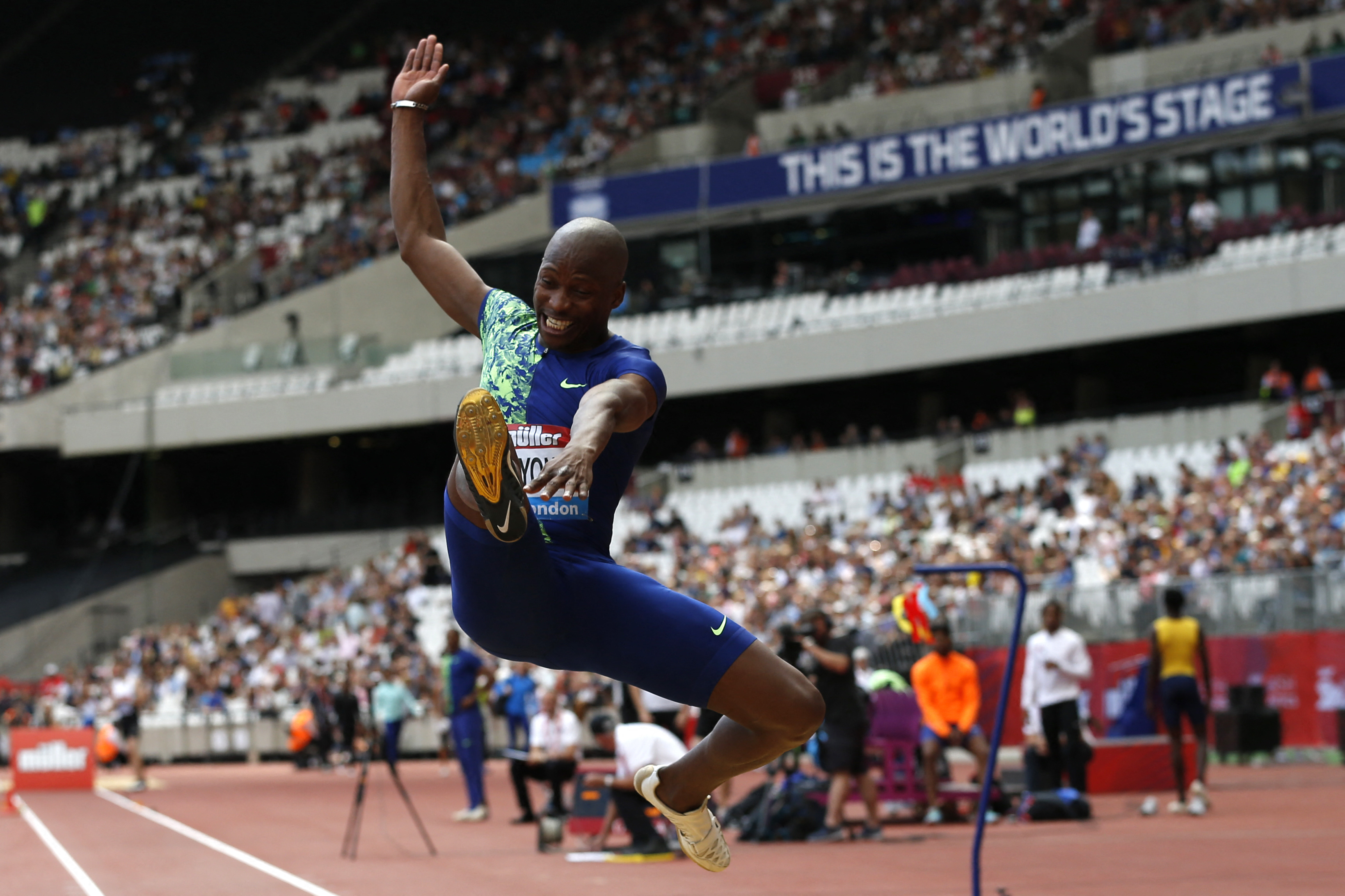 南非前奧運跳遠銀牌曼永加（Luvo Manyonga），在本週末舉行的波蘭世界室內田徑錦標賽中將強勢回歸。法新社