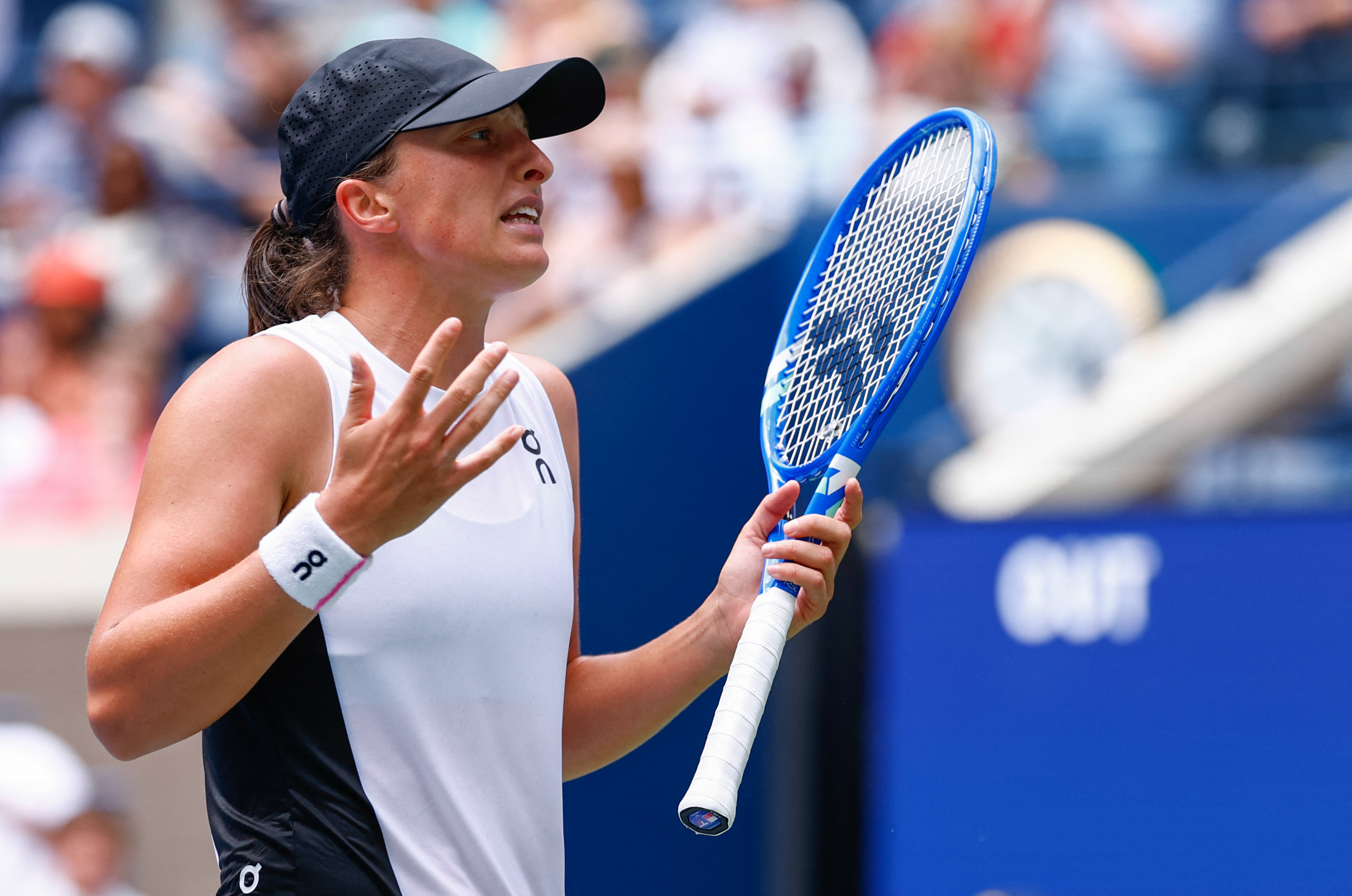 前世界球后絲薇泰克（Iga Swiatek）意外在邁阿密首戰出局。法新社