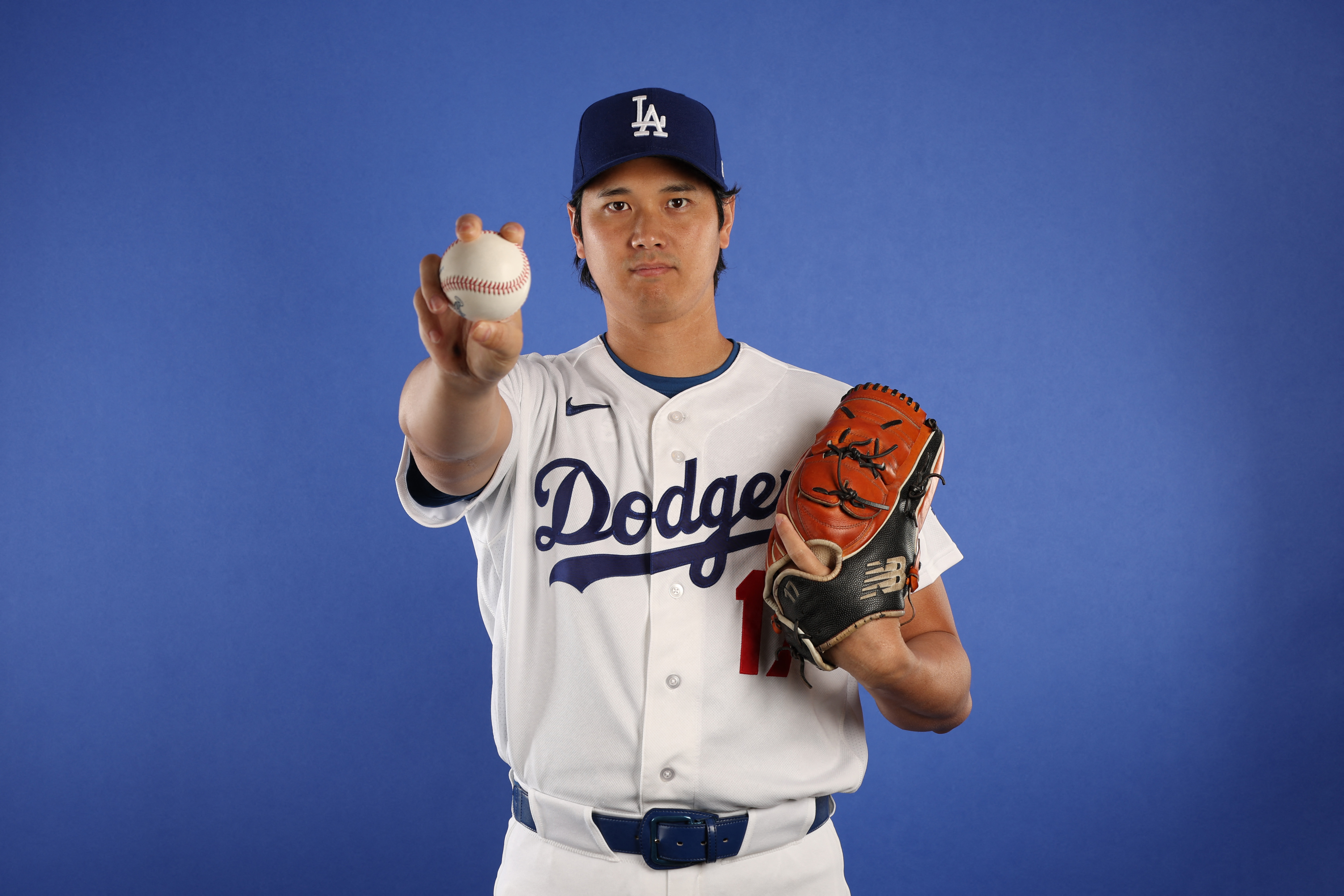 大谷翔平上季戰績1勝1敗，防禦率2.87。法新社