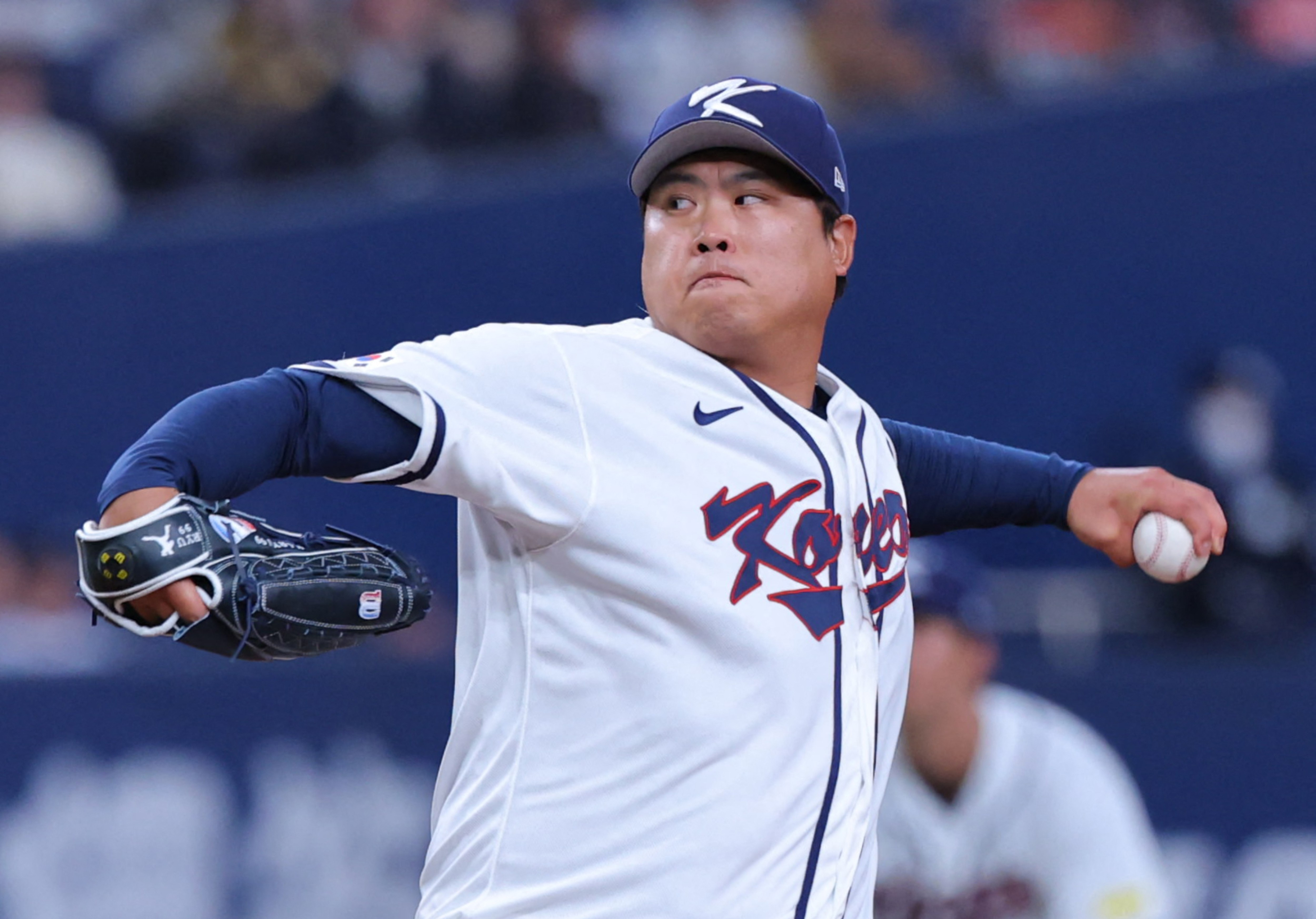 柳賢振完成在國家隊的最後一舞！法新社