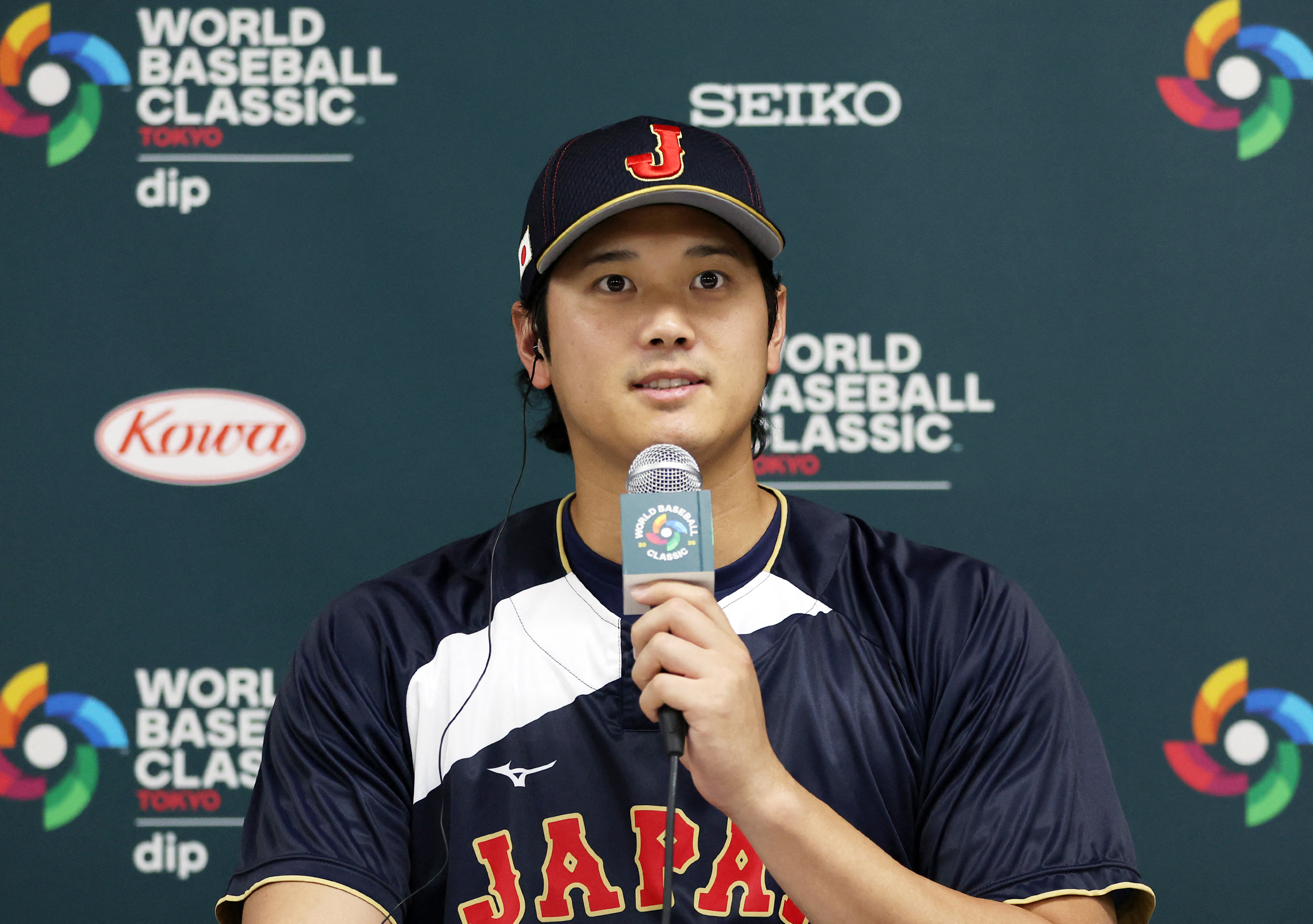 大谷翔平隨日本隊於2015年來台台灣球迷的印象深刻。法新社