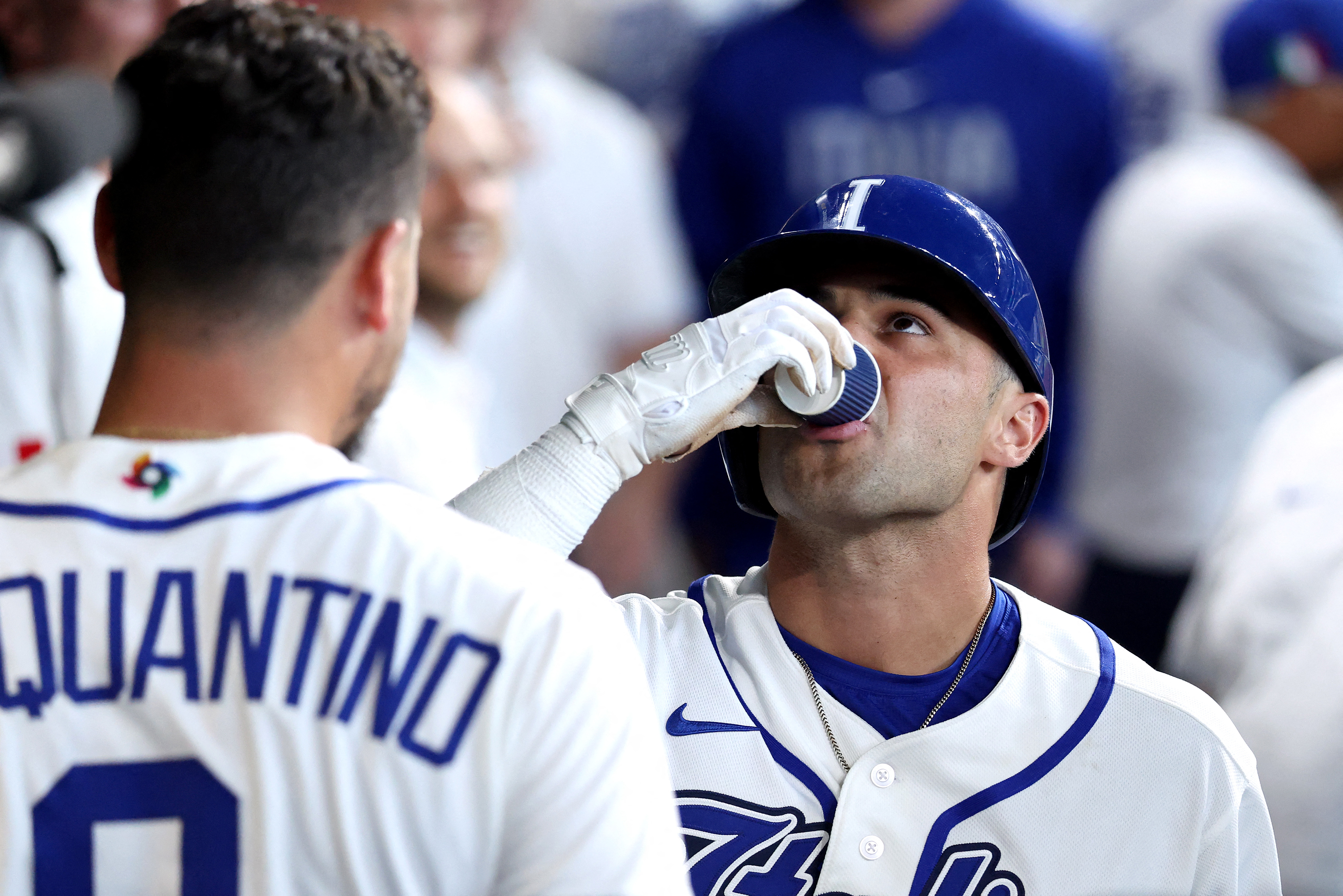 諾里（Dante Nori）則是上演單場雙響砲，等於一場比賽喝了2杯啡。法新社