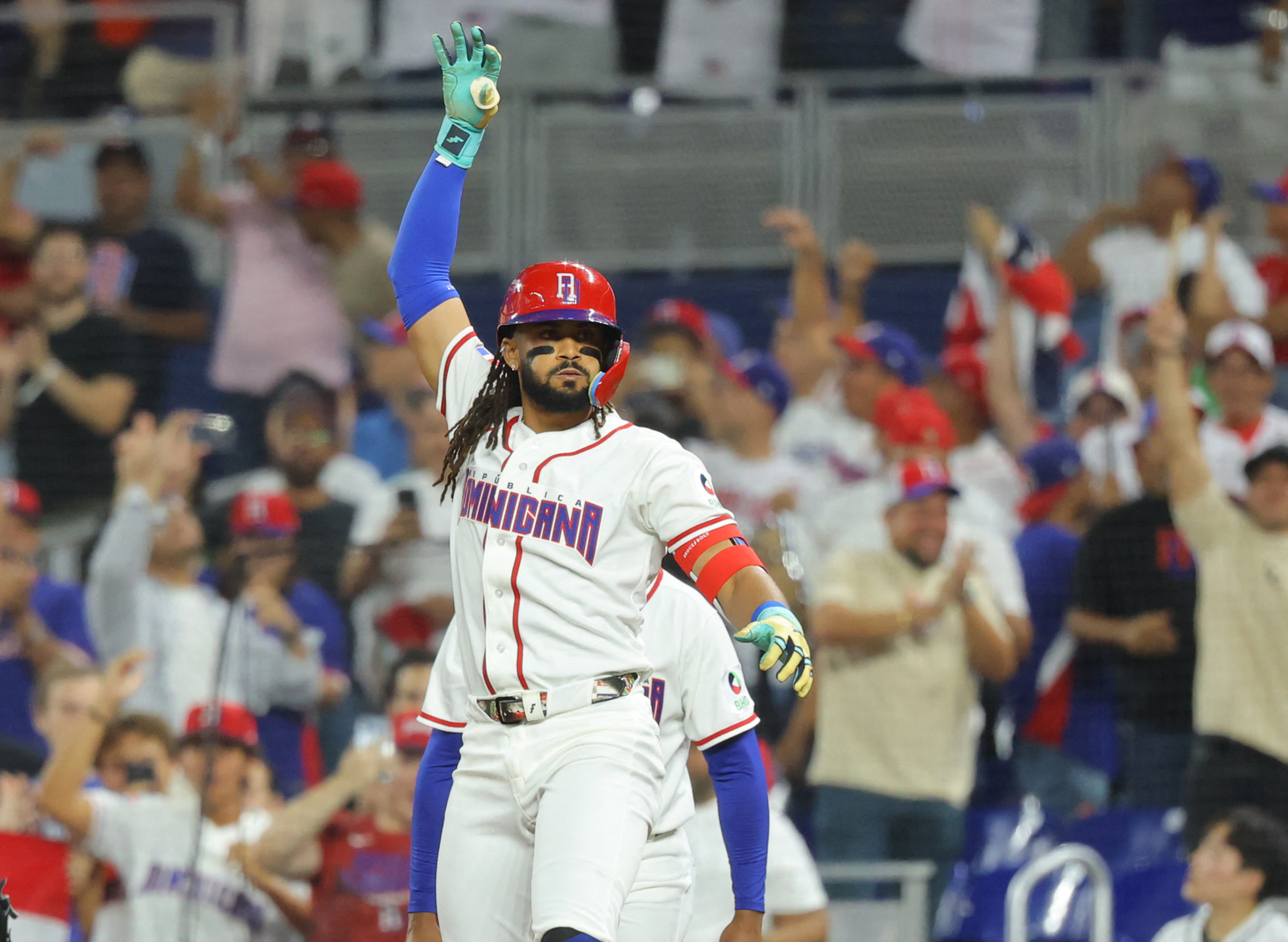 多明尼加球星塔提斯(Fernando Tatis Jr.)獲日本贊助商青睞。法新社