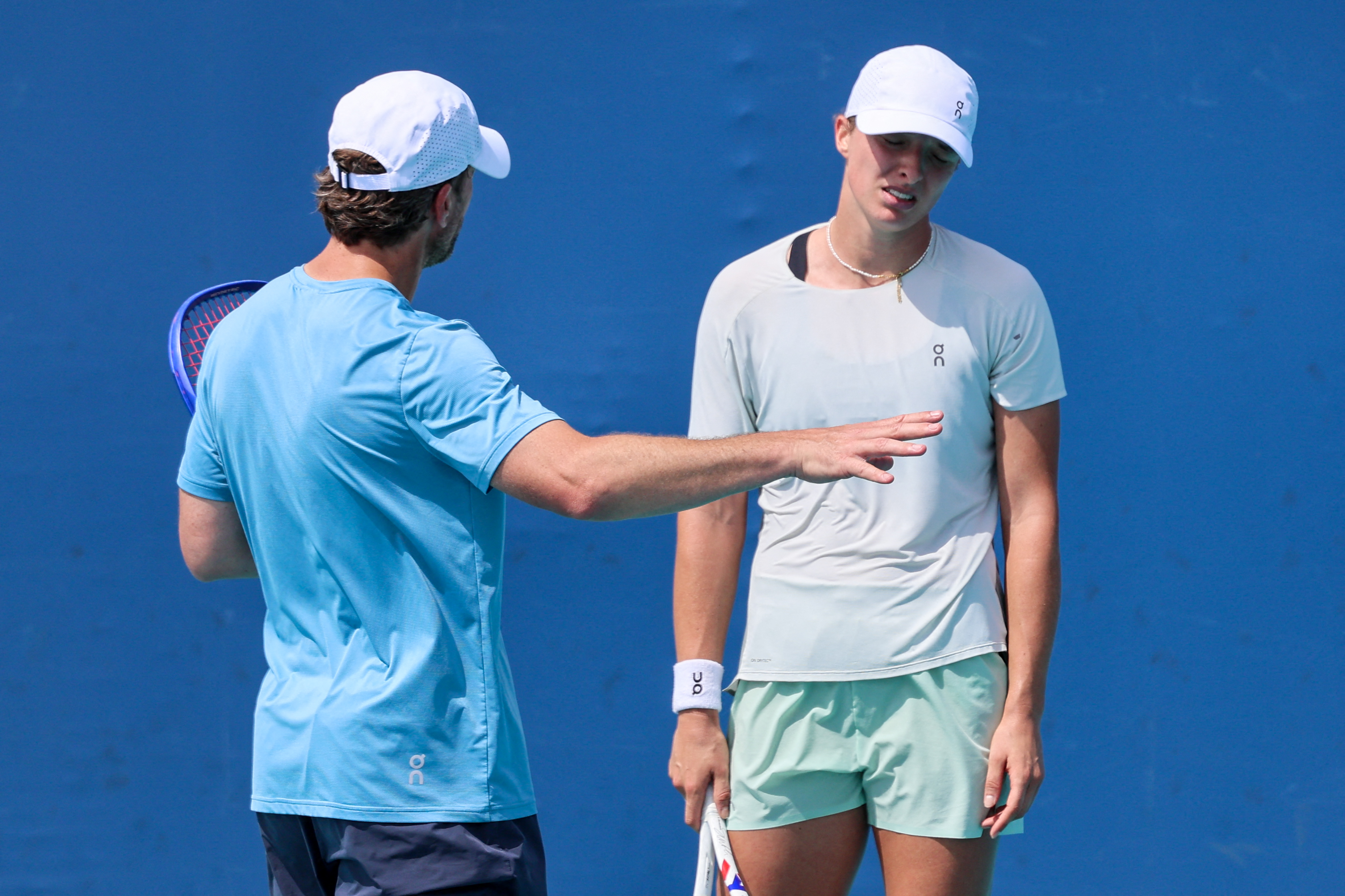 六座大滿貫冠軍得主絲薇泰克（Iga Swiatek）與教練費塞特（Wim Fissette）結束一年半的合作關係。法新社