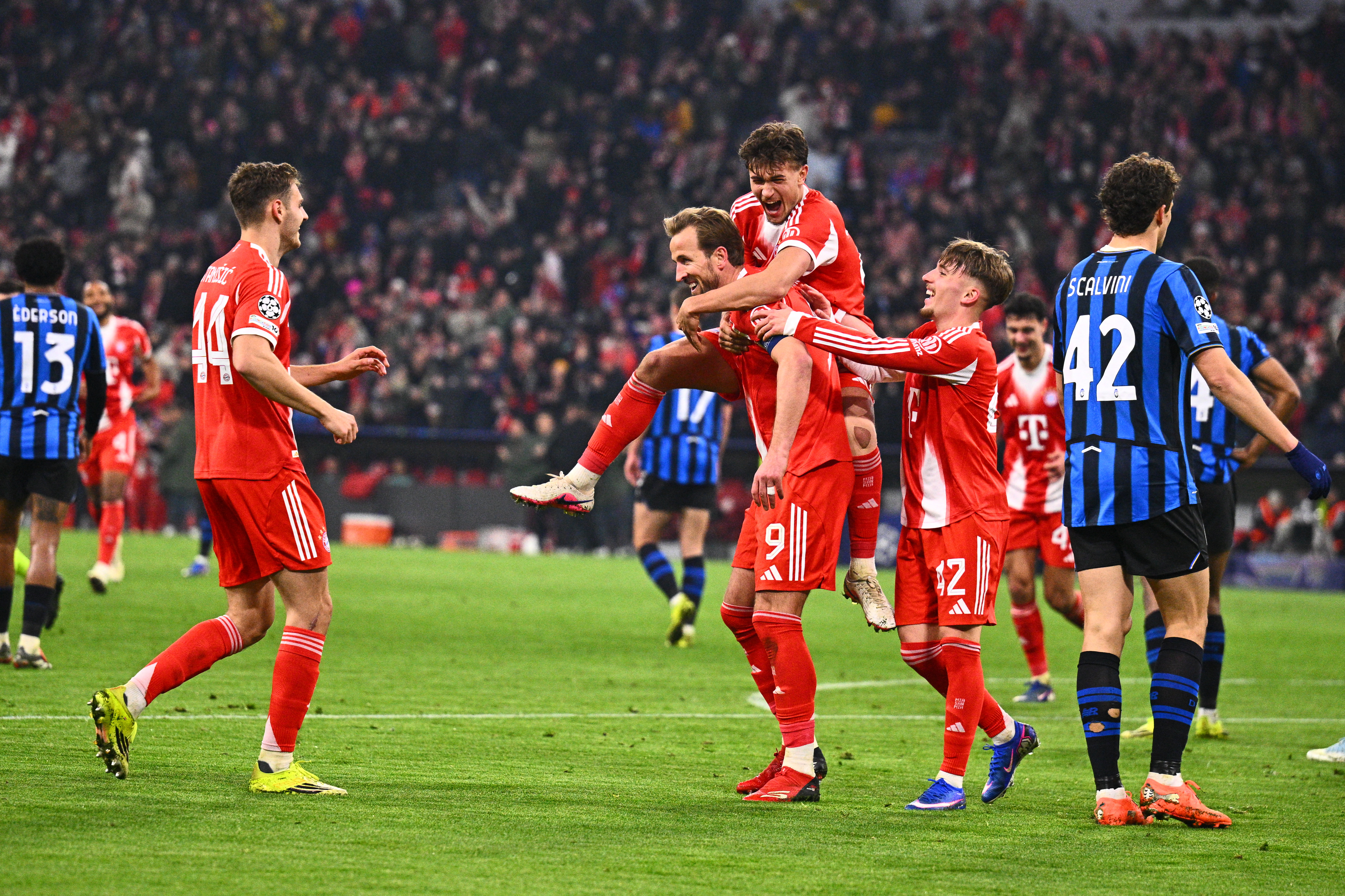 英格蘭隊長凱恩（Harry Kane）梅開二度。法新社