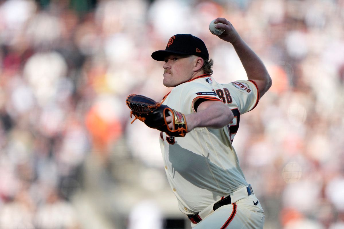 舊金山巨人今天派出王牌投手韋伯（Logan Webb）主投開幕戰。法新社