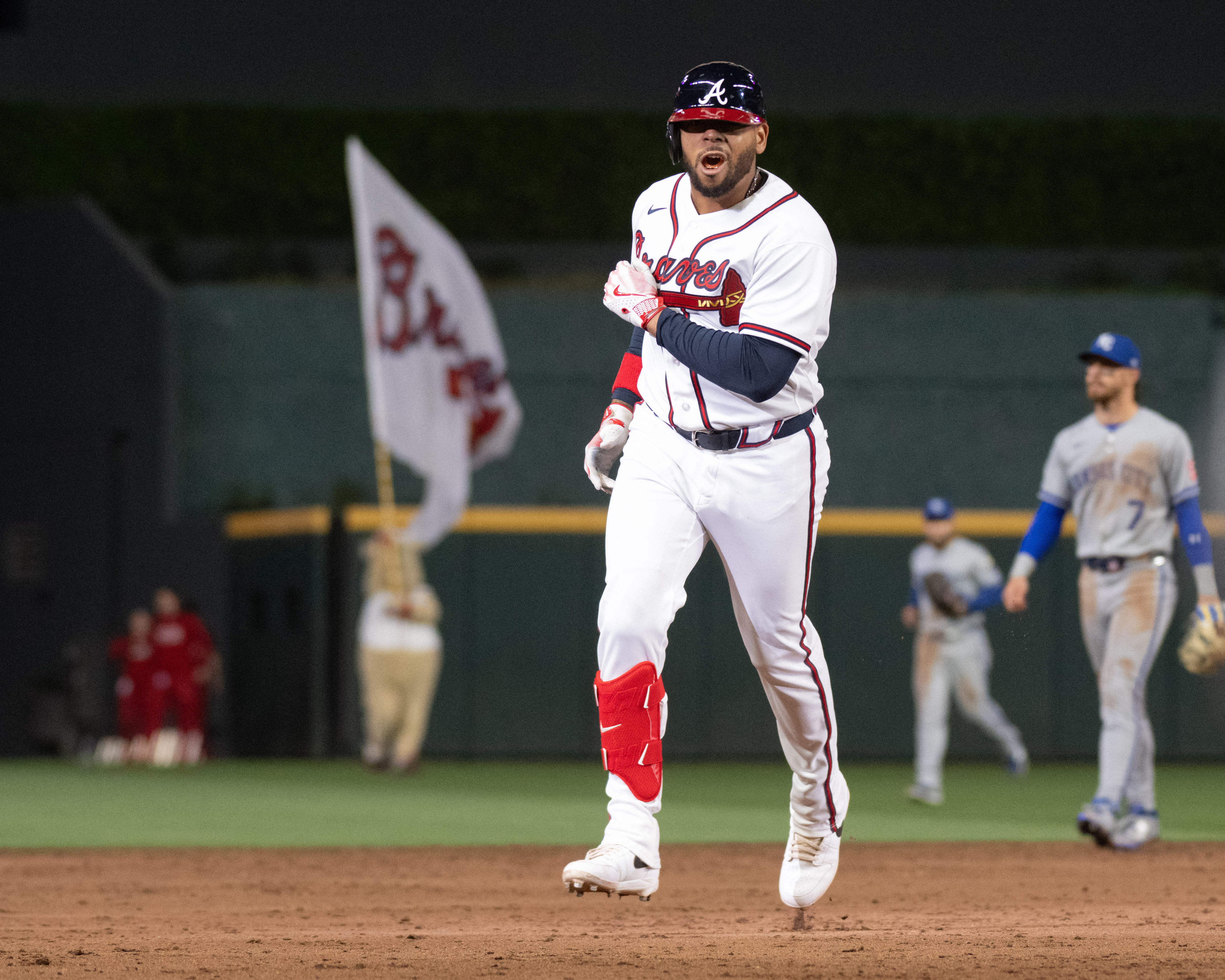 史密斯(Dominic Smith)擊出再見滿貫砲。法新社