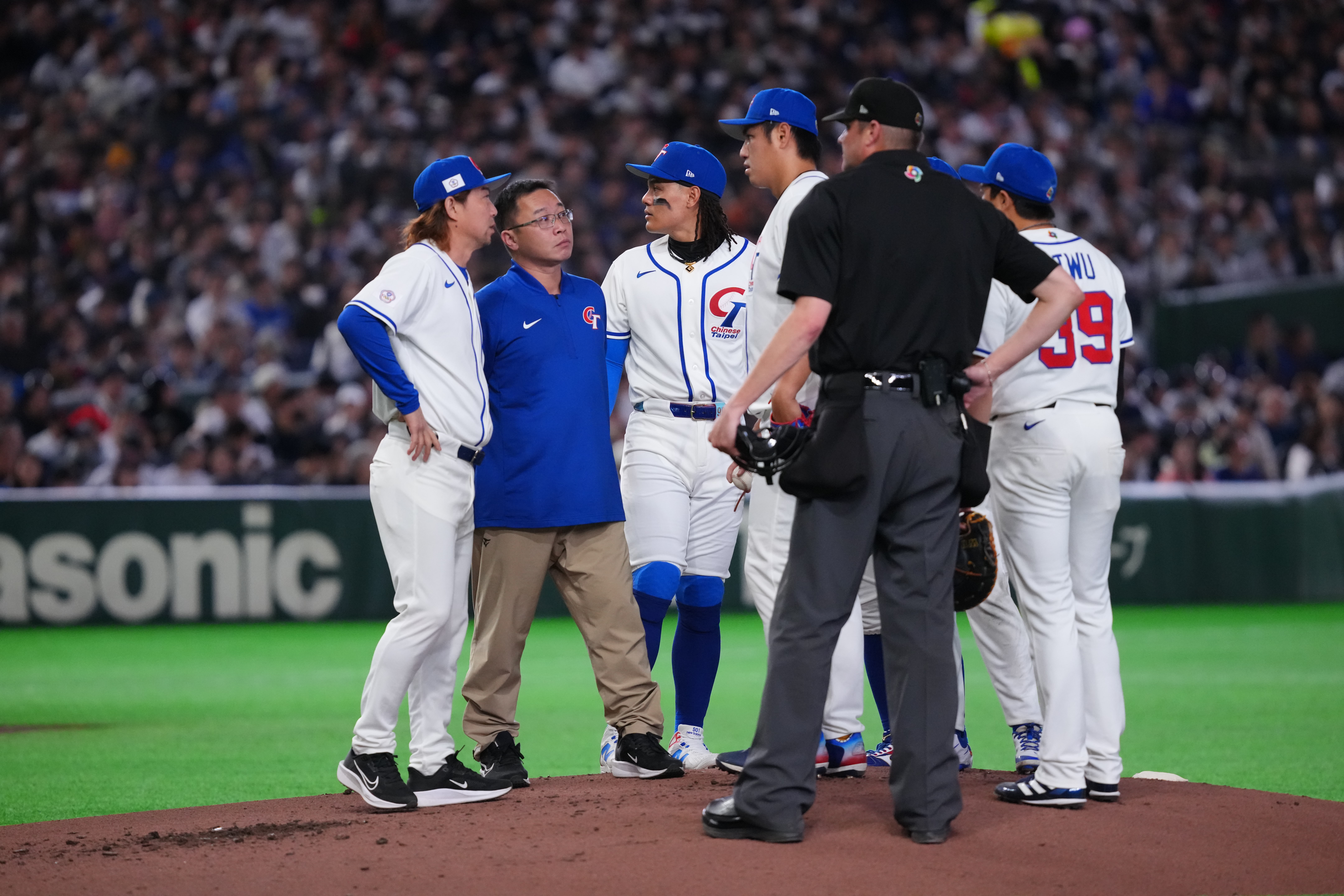 中華隊已經2敗，退無可退。記者劉峻誠攝