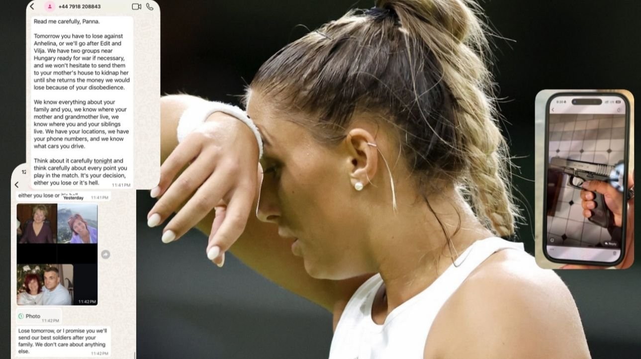 世界排名第95的匈牙利網球女將烏德瓦爾迪（Panna Udvardy）驚爆遭死亡威脅。摘自烏德瓦爾迪IG