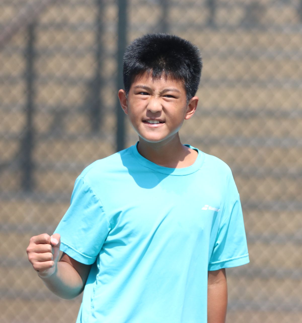 陳子澈決賽以4-1、5-3擊敗蔡睿恩，奪下2026圓山青少年菁英邀請賽男子組冠軍。四維體育推廣教育基金會提供