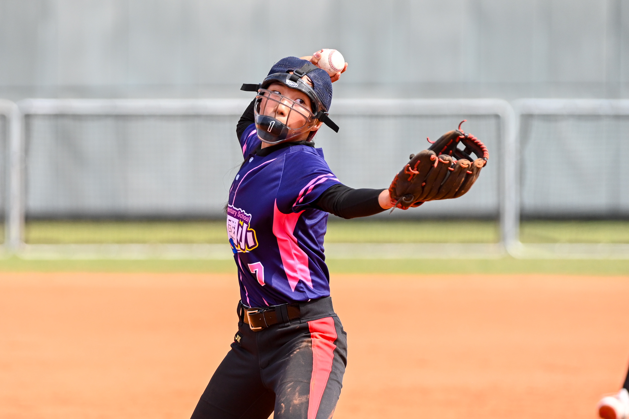 胡蝶中繼登板1局。臺灣世界少棒聯盟提供