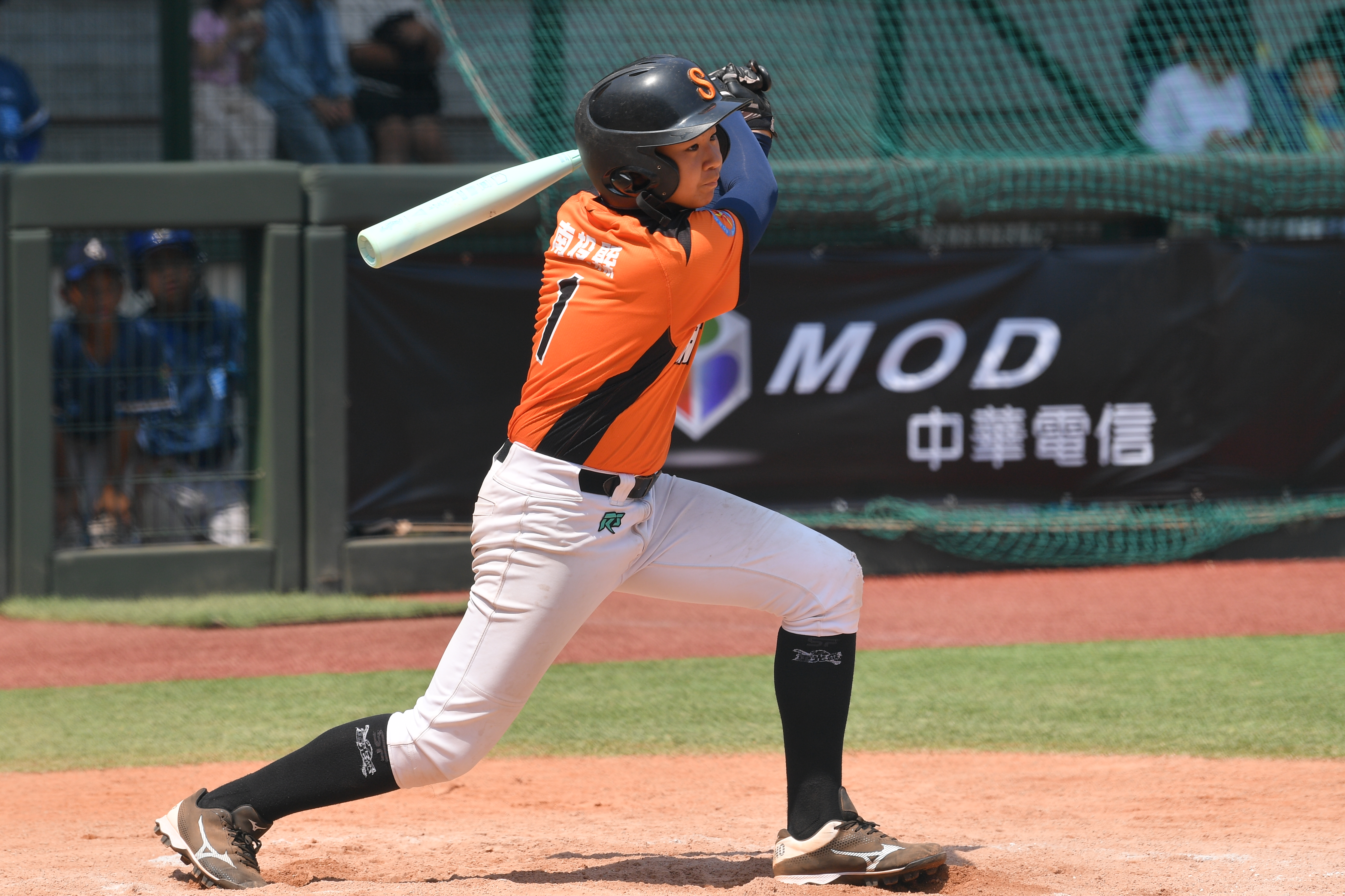 紀均叡3安猛打賞並帶有3分打點。台灣世界少棒聯盟提供