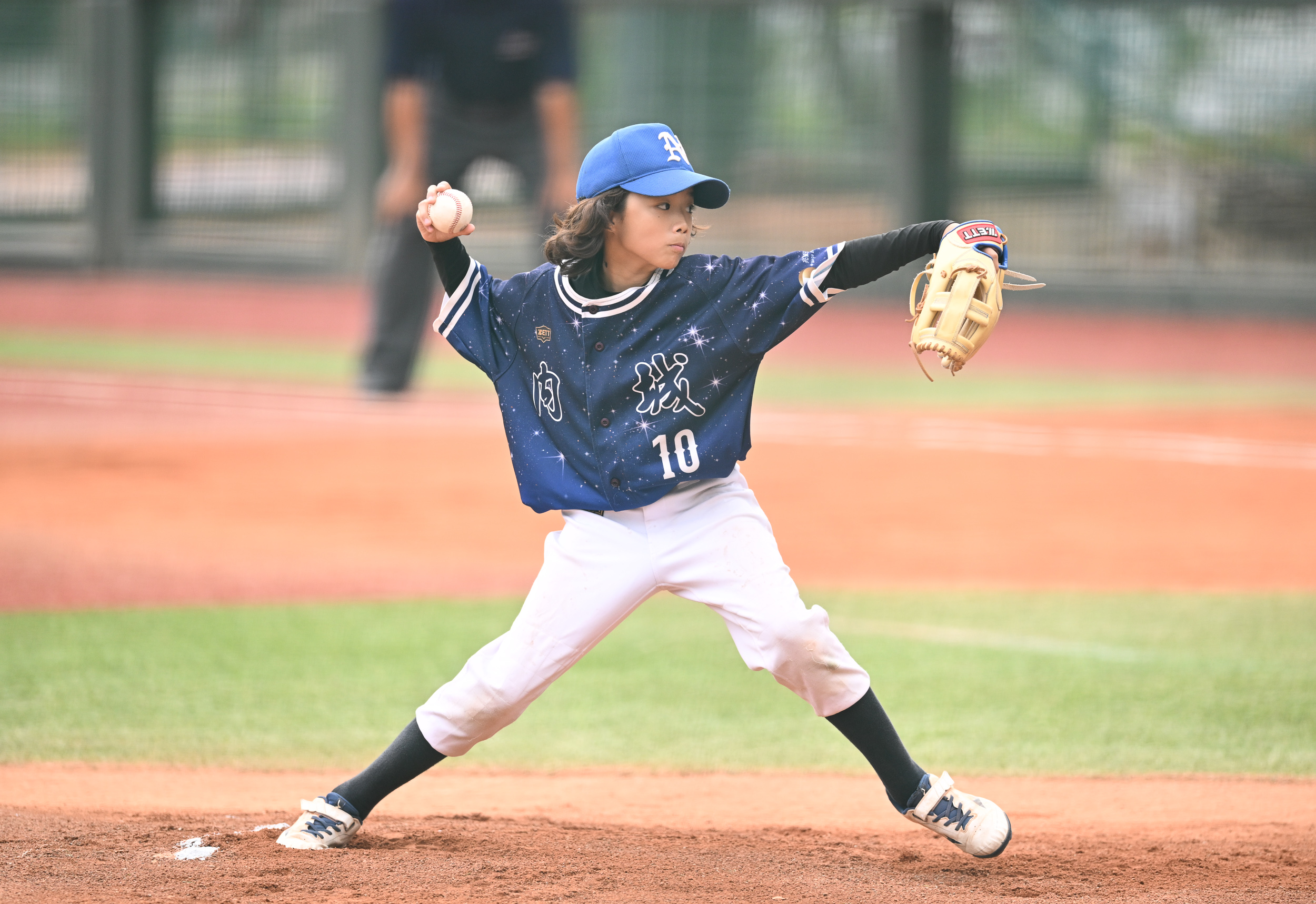 邱雲禮完投敗。臺灣世界少棒聯盟提供