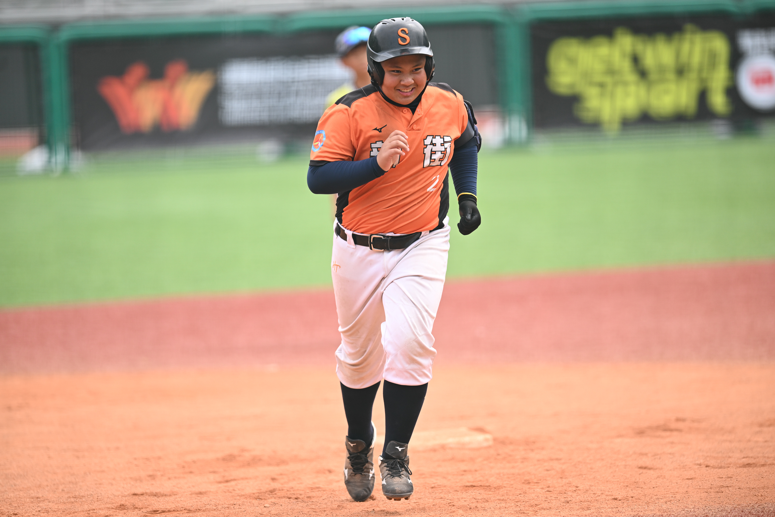 全皓轟出滿貫砲。臺灣世界少棒聯盟提供