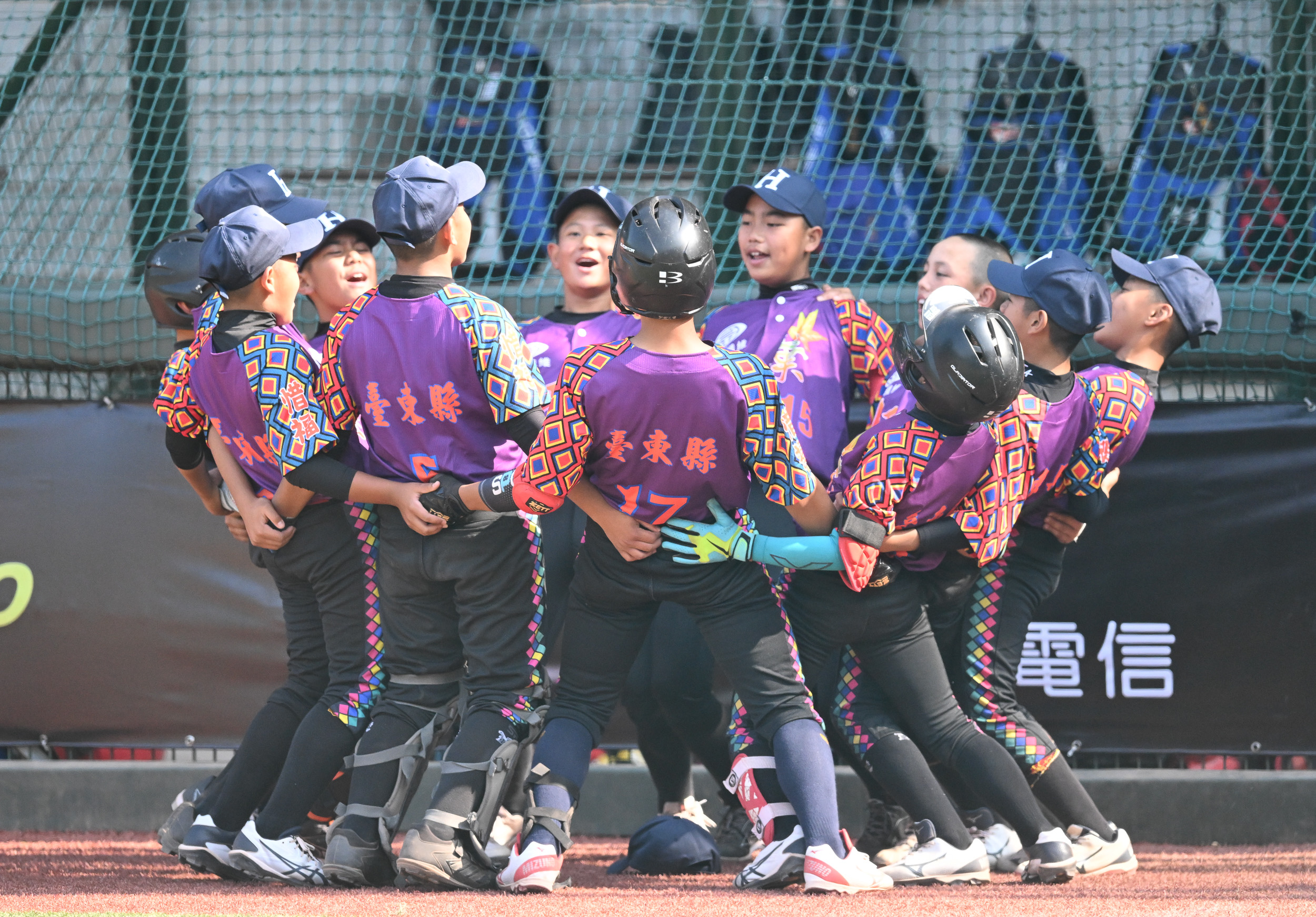 臺東縣率先晉級四強。臺灣世界少棒聯盟提供