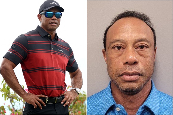 美國高爾夫球名將老虎伍茲（Tiger Woods）的嫌犯照遭公開。合成照片