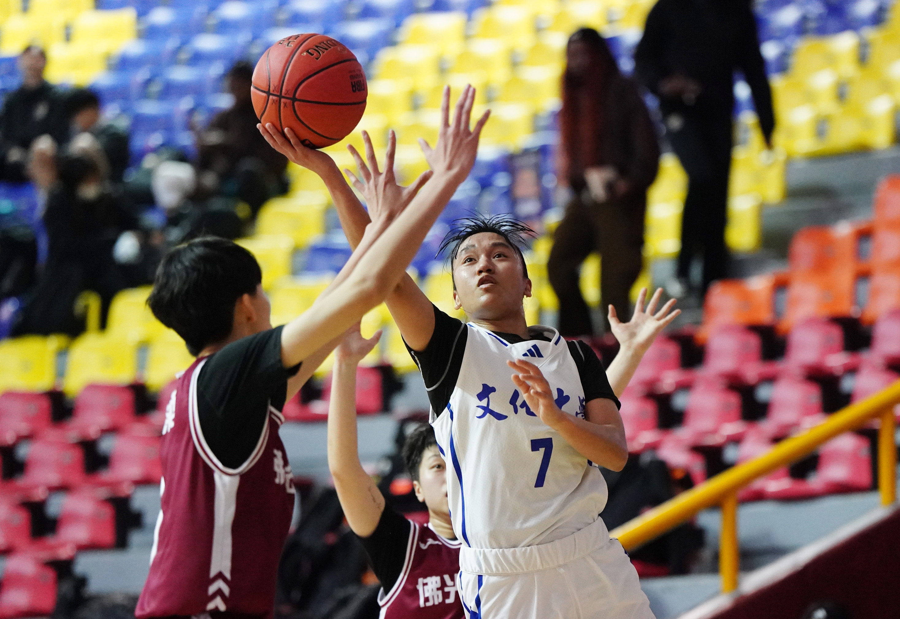 文化李恩芯29分6籃板3抄截。大專體總提供