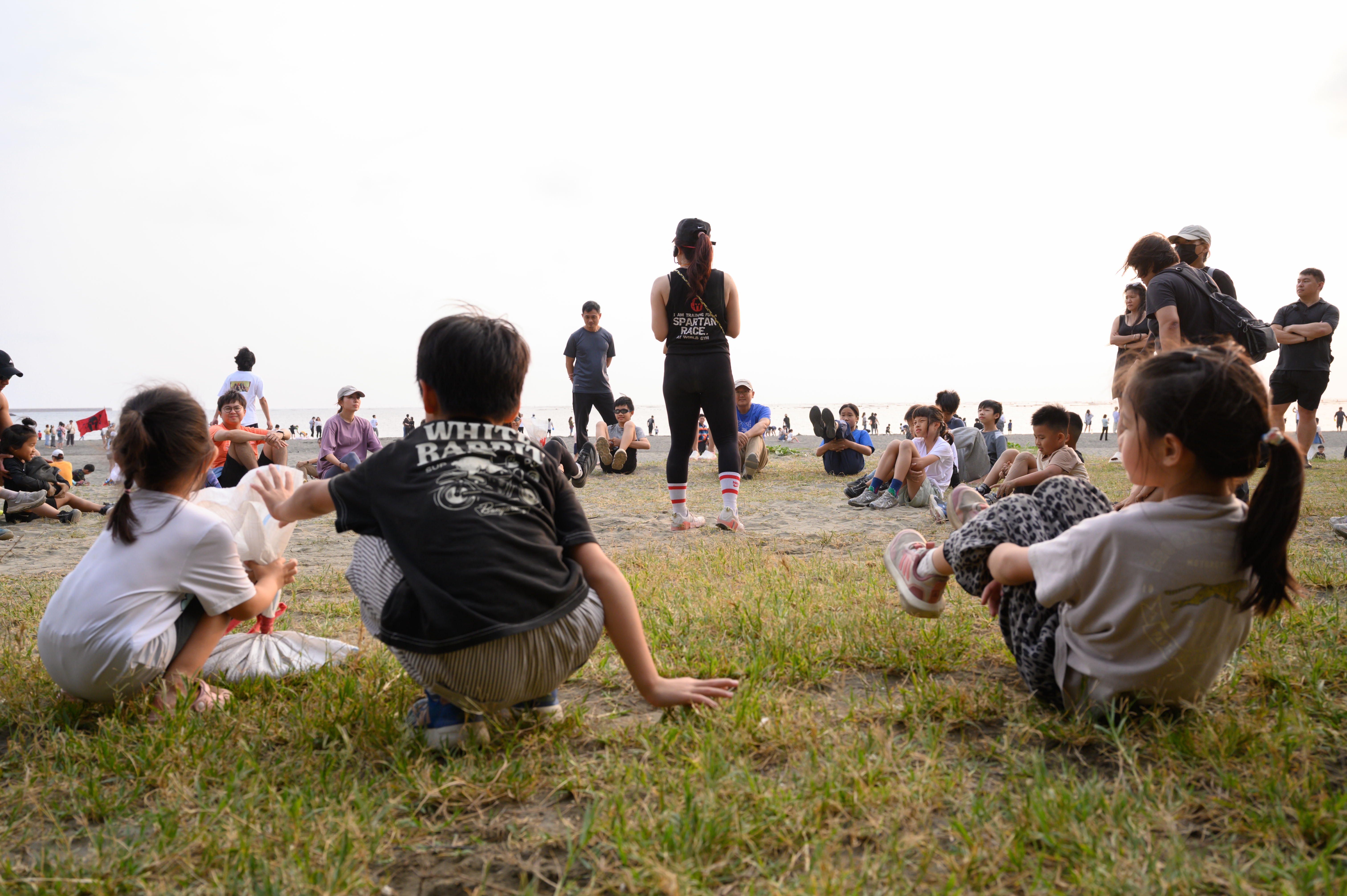 有不少小勇士也加入訓練。大會提供