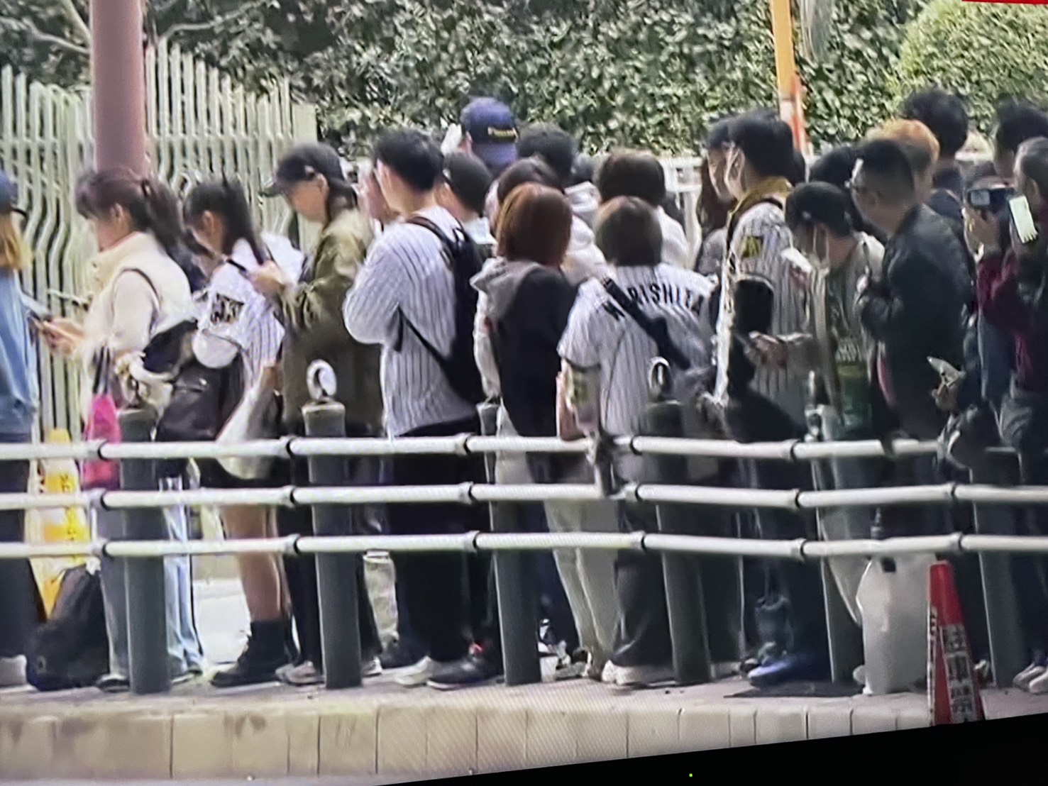 日本京瓷巨蛋外。取自宮崎放送