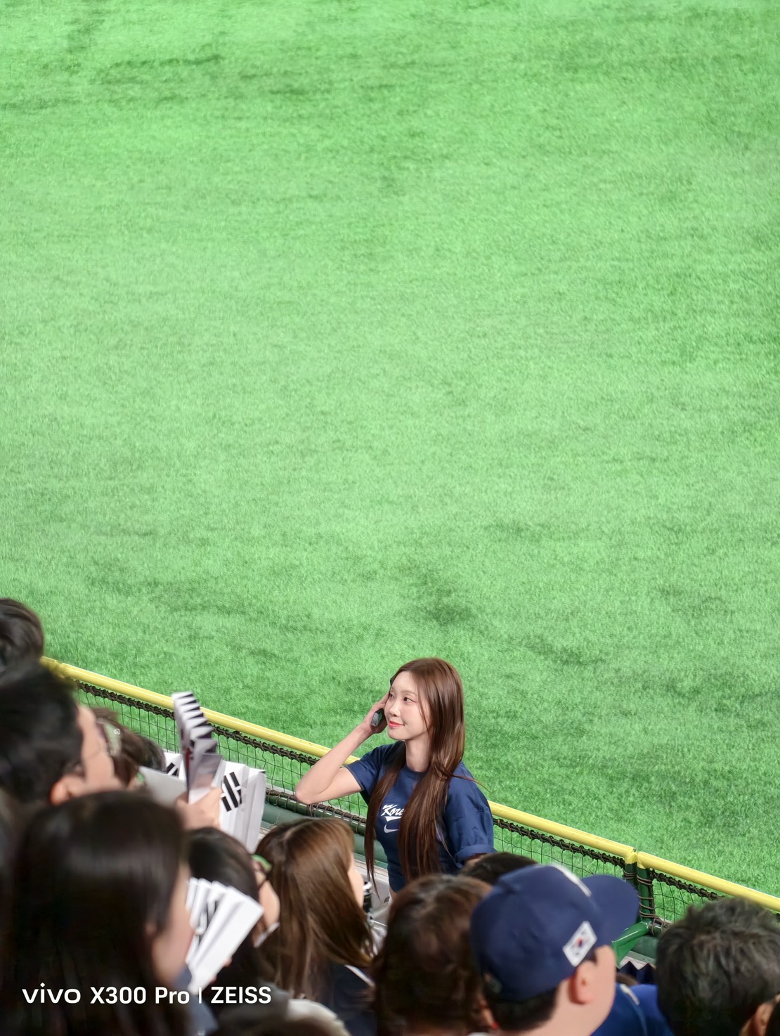 韓國啦啦隊。記者劉峻誠攝