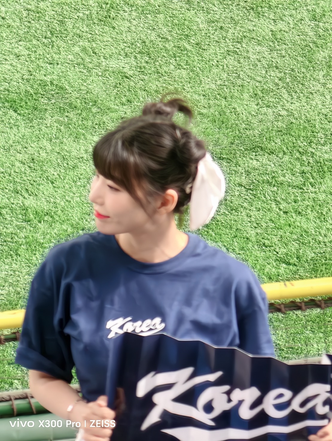 韓國啦啦隊。記者劉峻誠攝