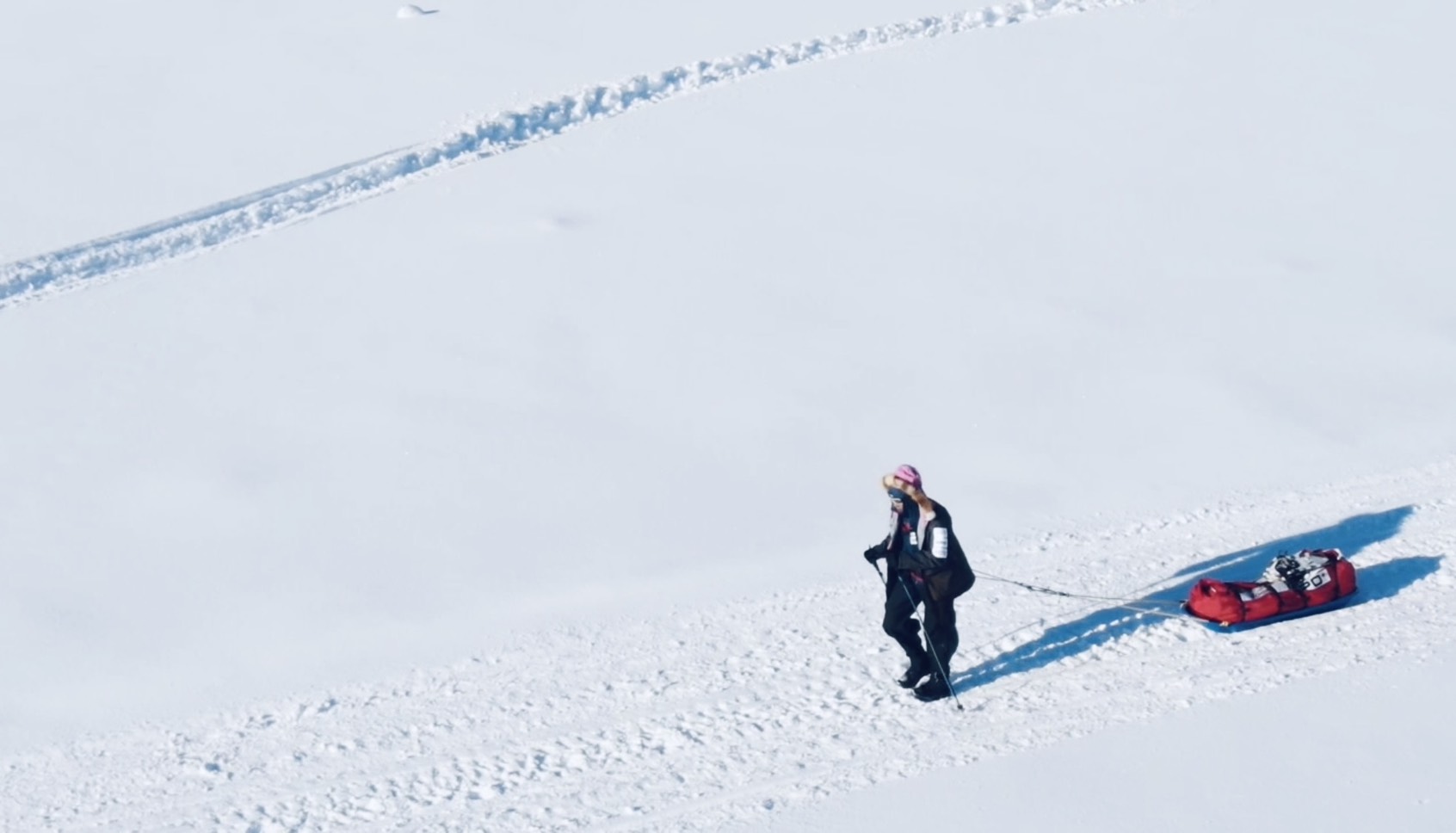在零下30度中前進。陳彥博提供