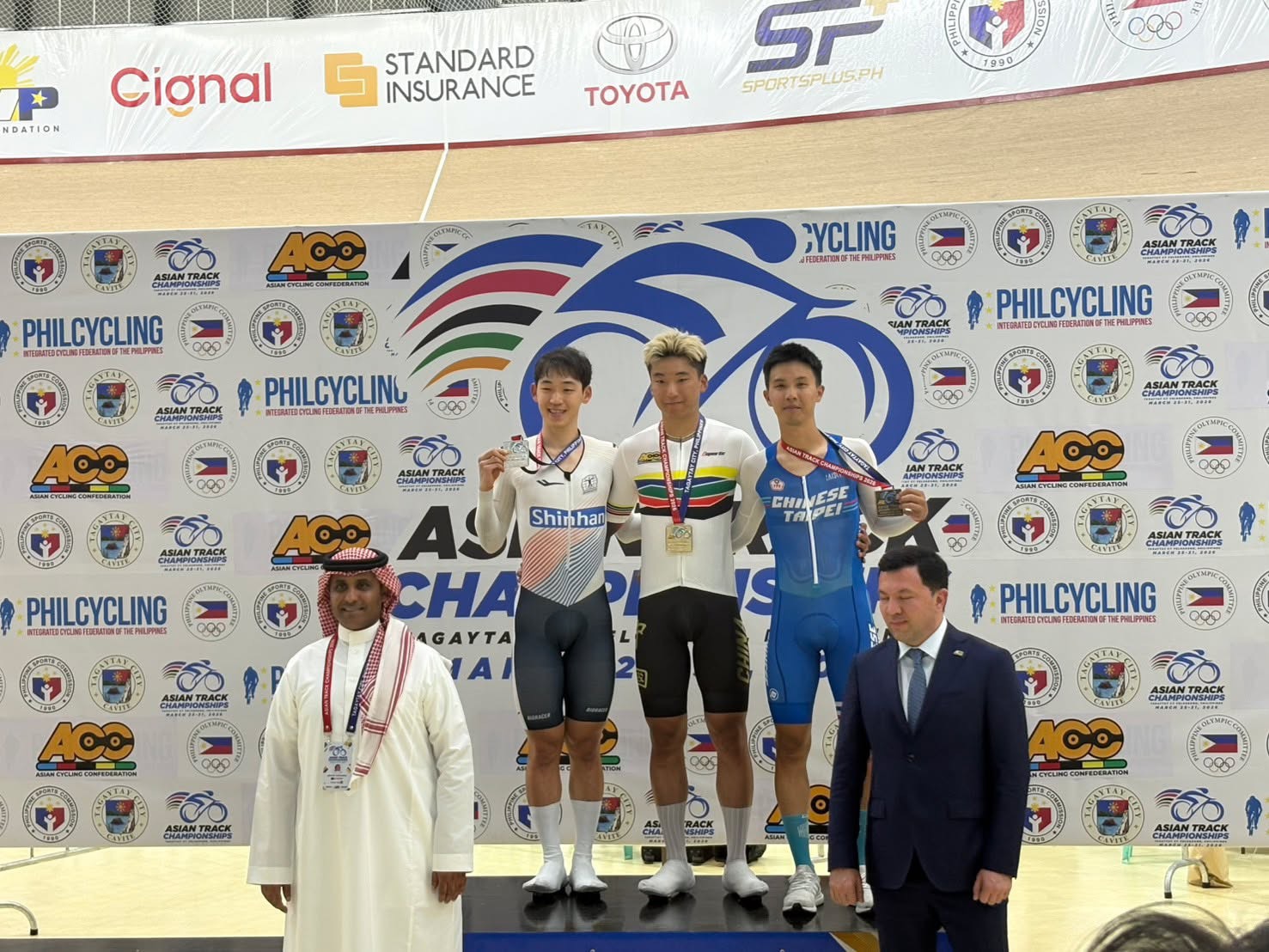 杜志濠首次跨項在男子菁英組個人追逐賽兩破全國奪銅。杜志濠提供