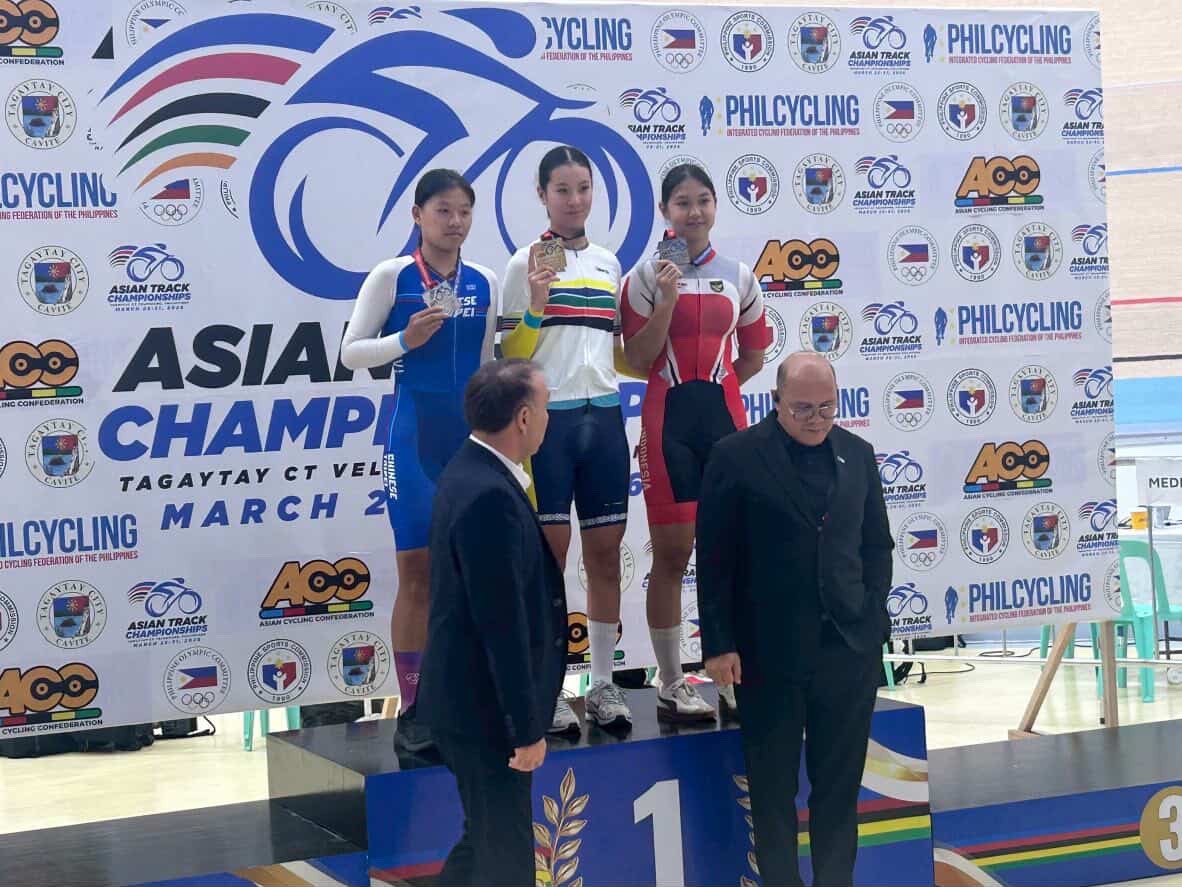 楊喬卉破亞青紀錄再下一銀。中華隊提供