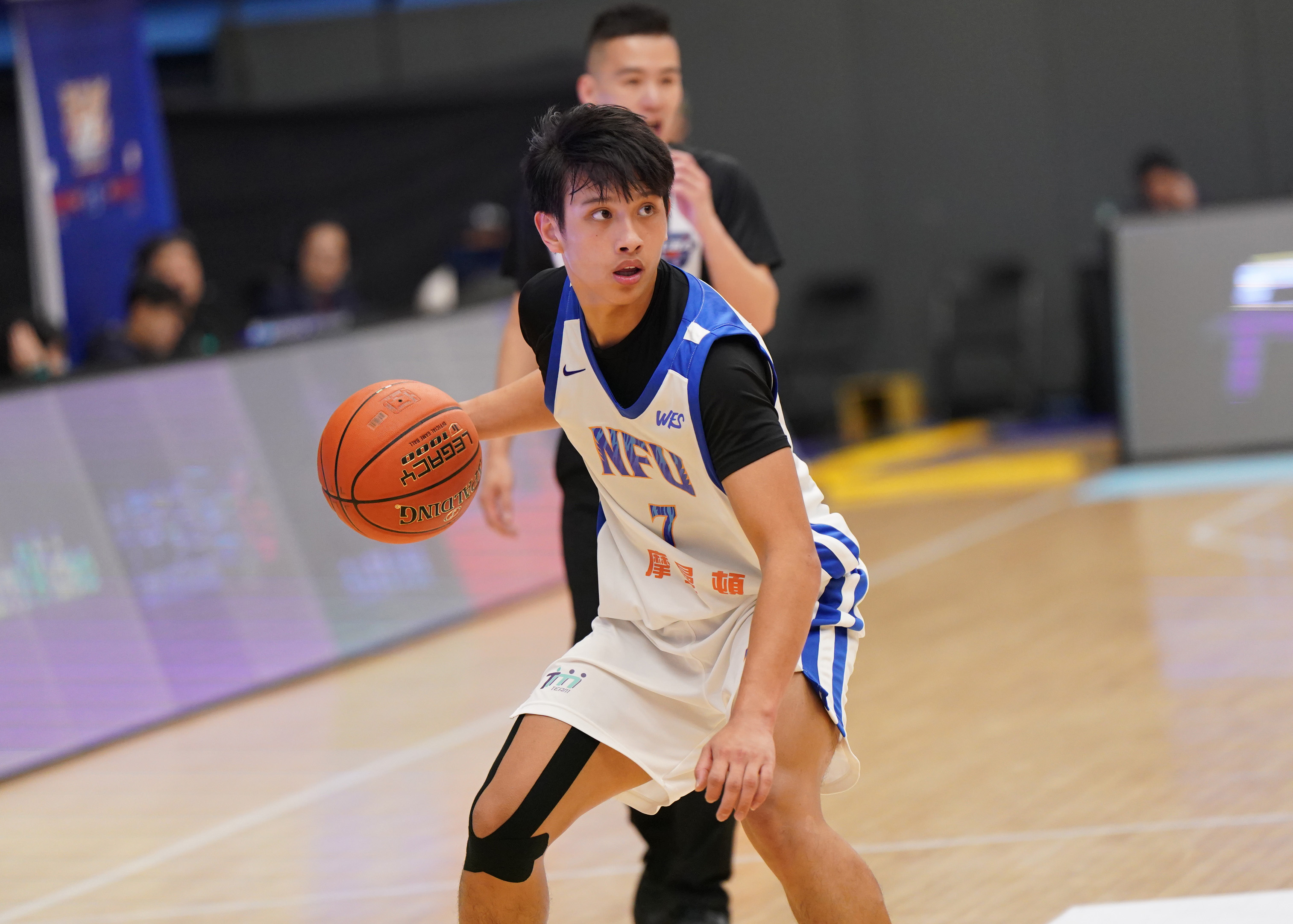 虎尾科大楊程恩13分含3記外線另傳出8次助攻。大專體總提供