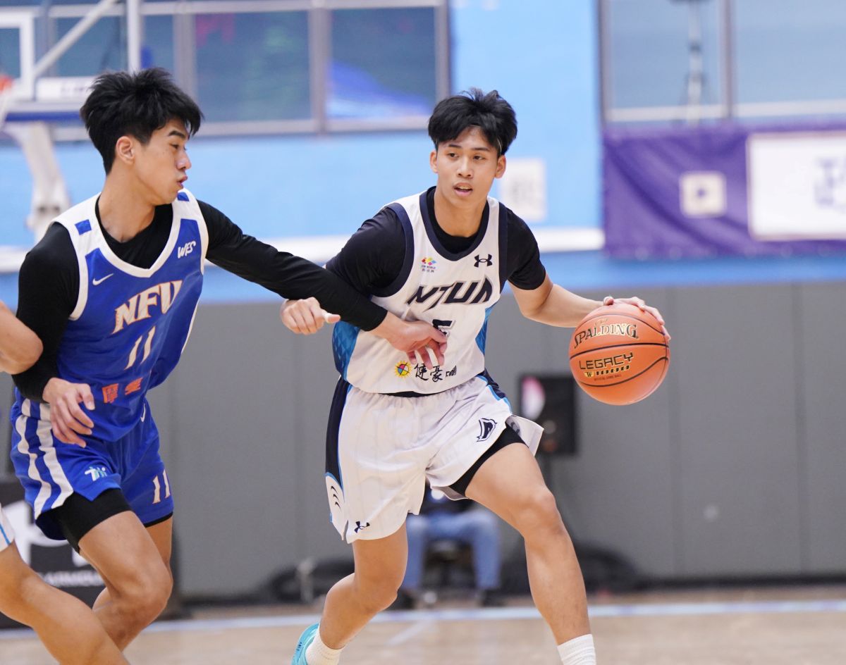 臺灣藝大鄭維佑15分。大專體總提供