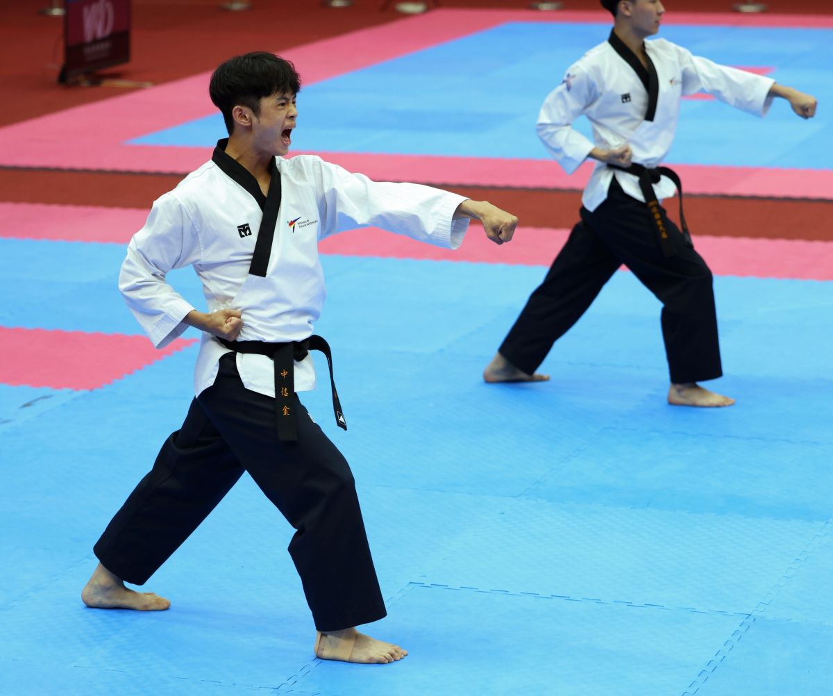 中信學院蔡和軒全大運個人首金。大會提供