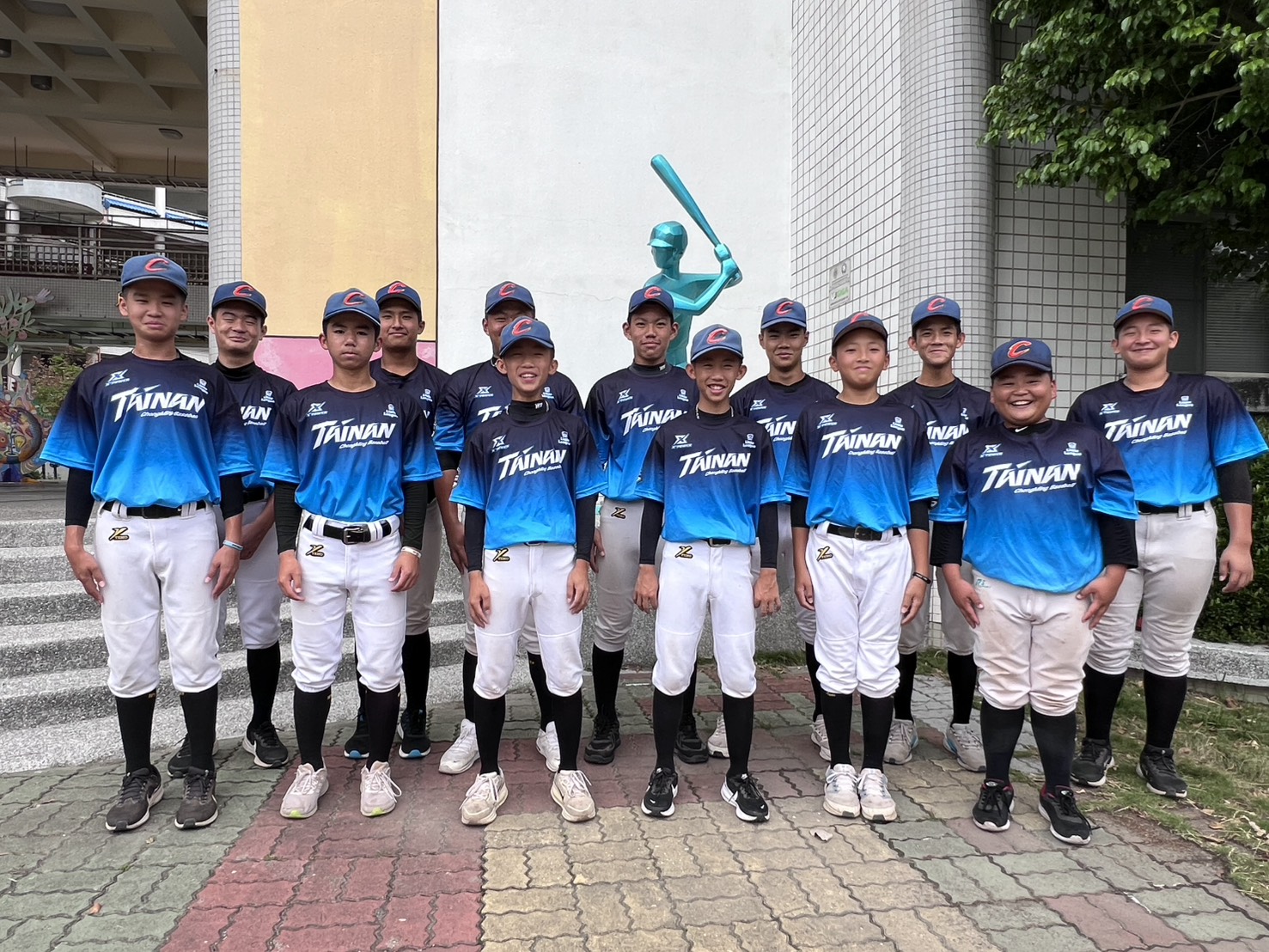 臺南市準備10名投手應戰。崇明國中提供