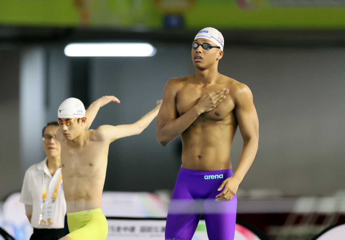 台美混血勇將吳兆騏擁有超級結實的身材。臺南市體育局提供