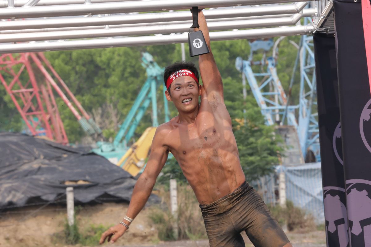 周青在2023年參賽十字韌帶斷掉後重新返回賽場。大會提供