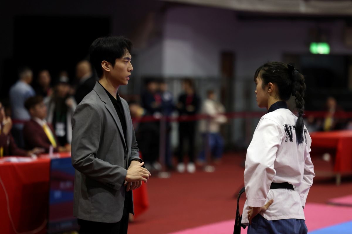 跆拳道品勢名將馬允中杭州亞運退役後，去年正式到國立體大服務。大會提供