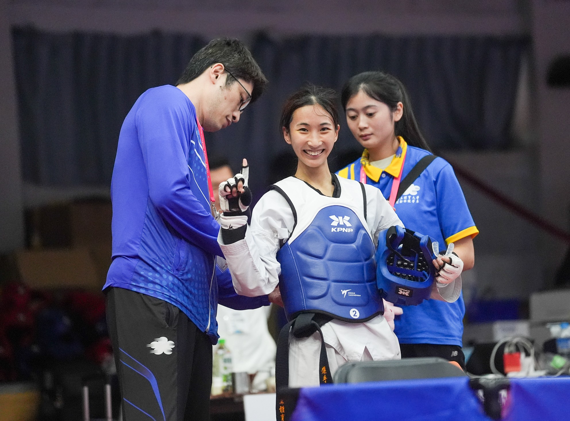 國立體大黃映瑄完二連霸。全大運辦公室提供