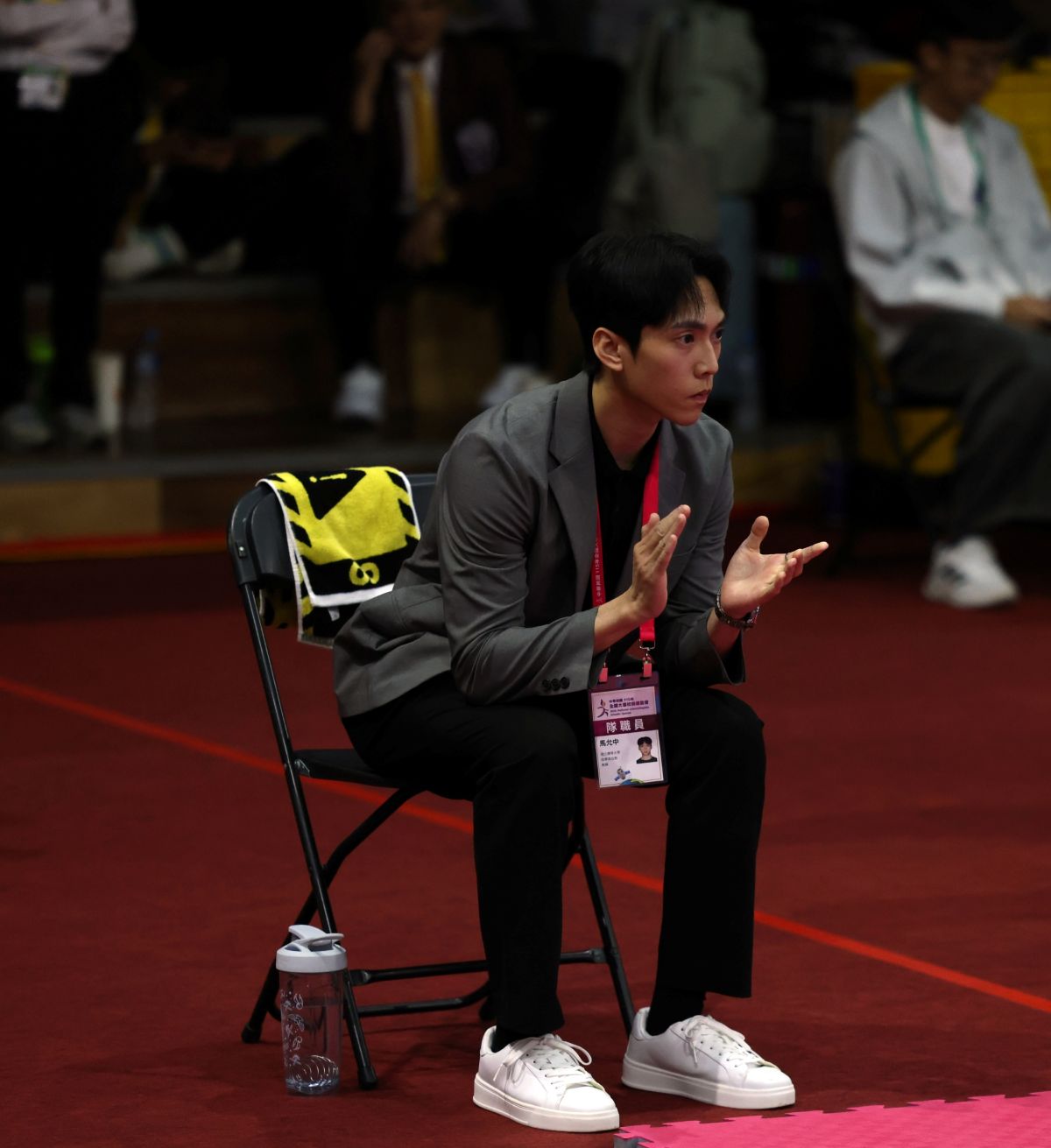 國體大教練馬允中。大會提供