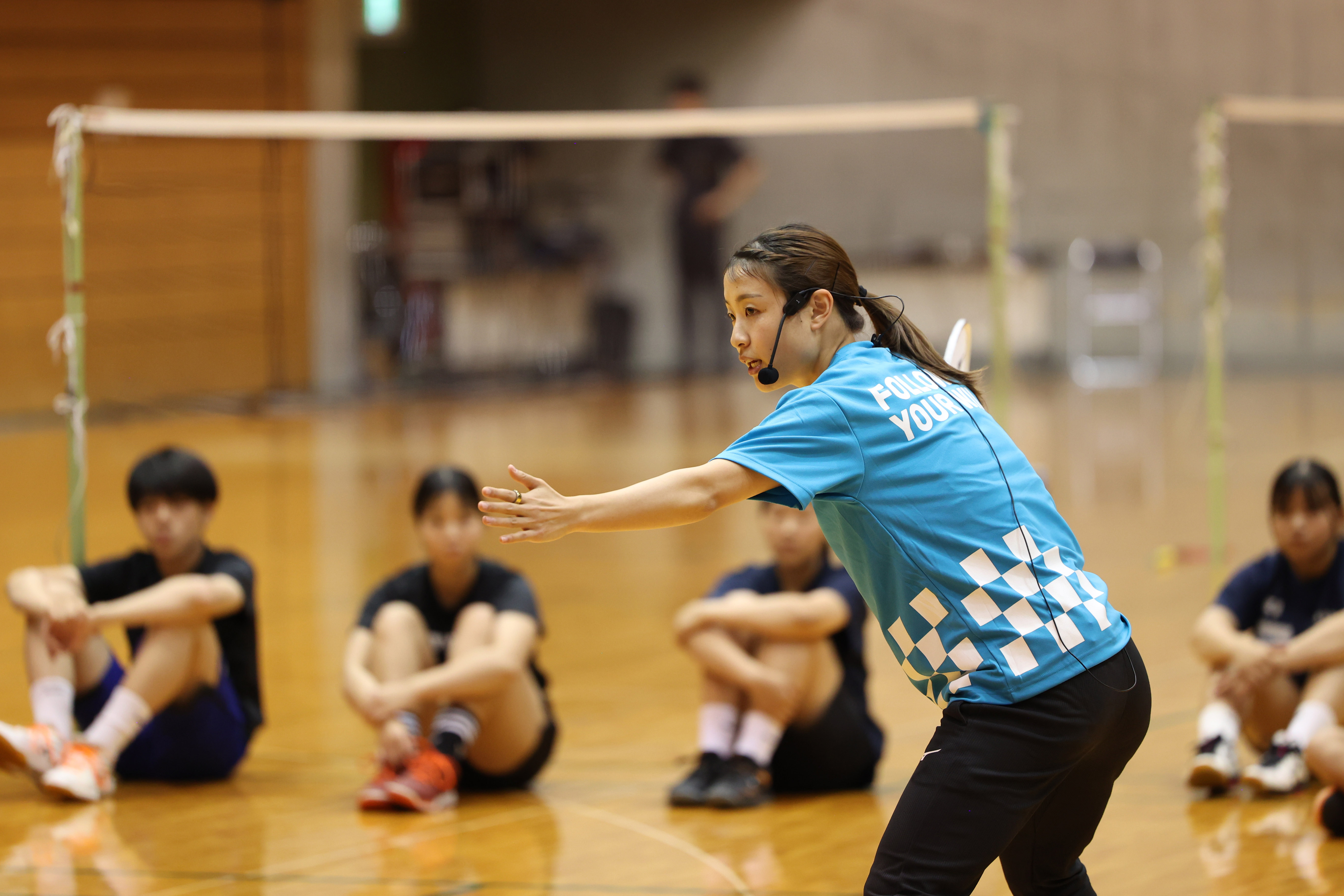 奧原希望悉心指導現場所有小朋友。官方提供