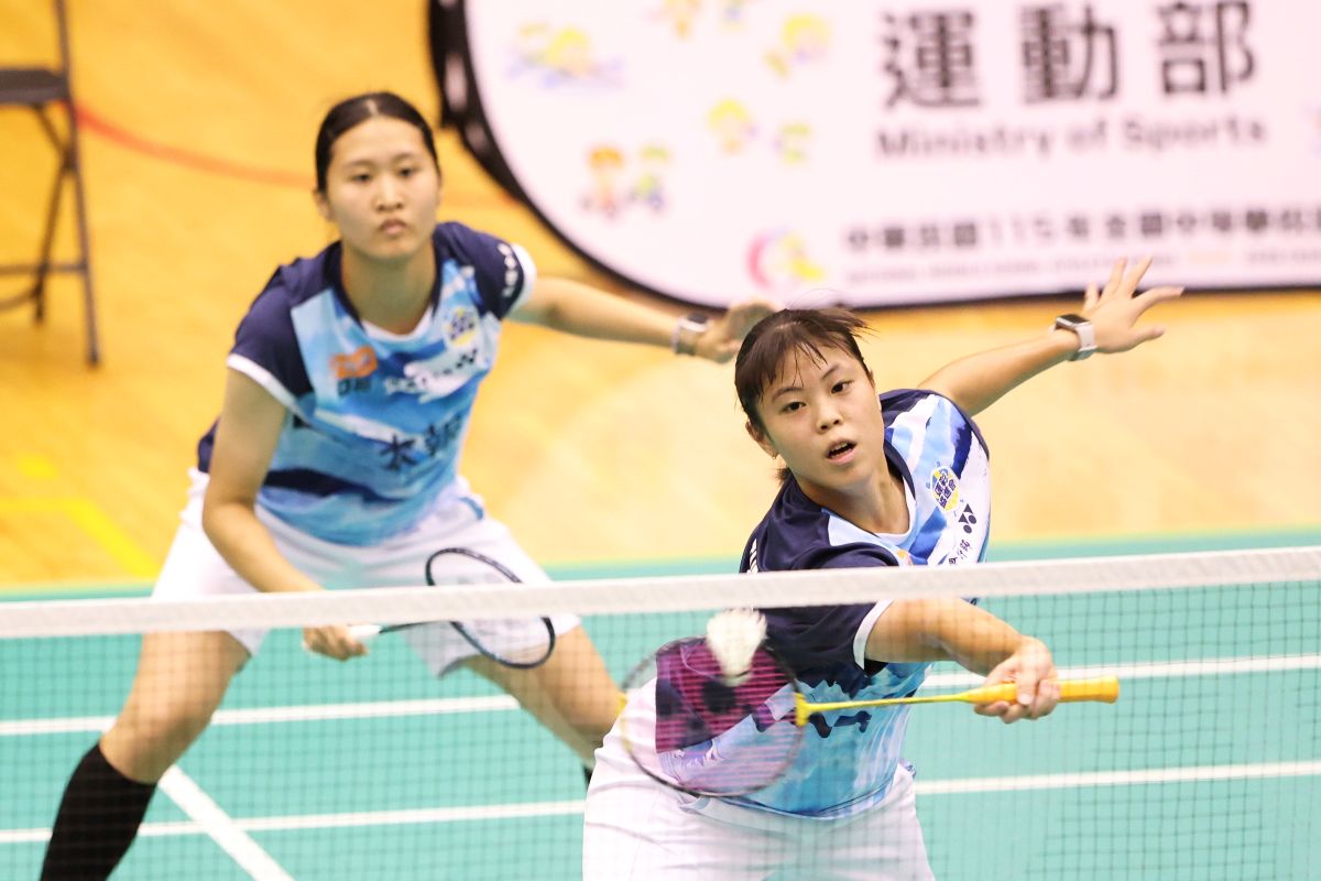 孫亮晴/ 陳妍妃完成五連霸。陳賜哿攝