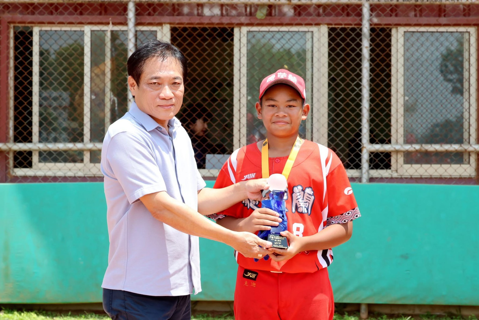 巫克迪拿MVP。學生棒聯提供