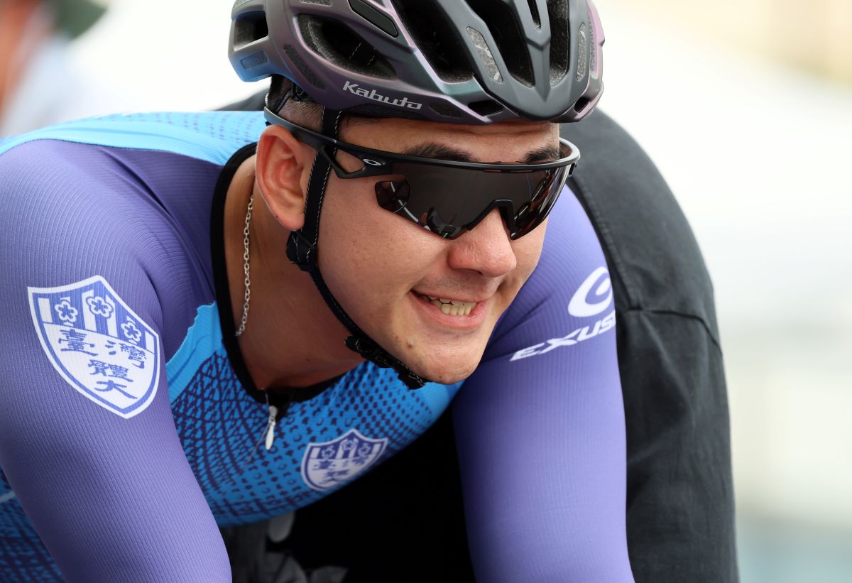 康世峰以29歲年齡才初次參加全大運自由車賽。大會提供