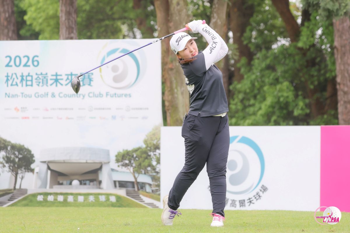 日本選手園田結莉亞以兩回合總桿138桿-6繼續保持領先。Tlpga/葉勇宏攝
