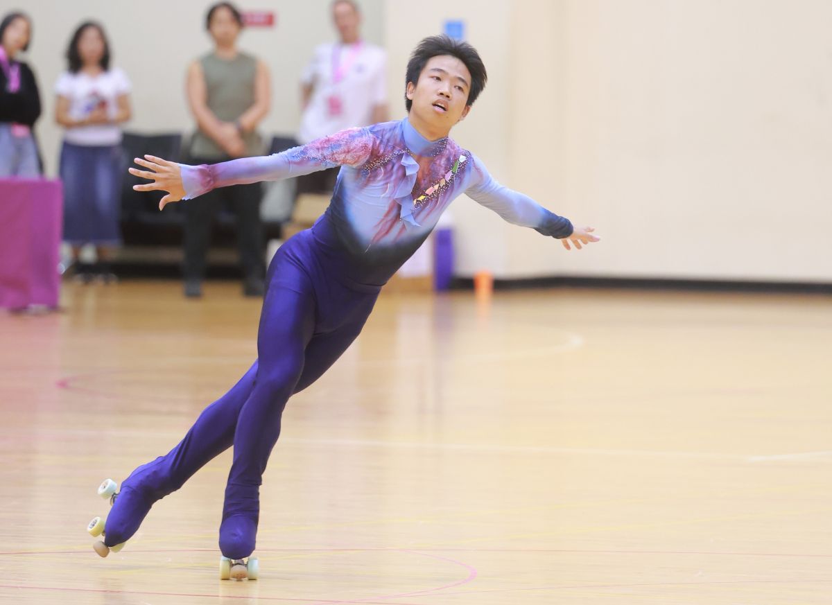 林宜學今天表現出色排名分組第一。大會提供